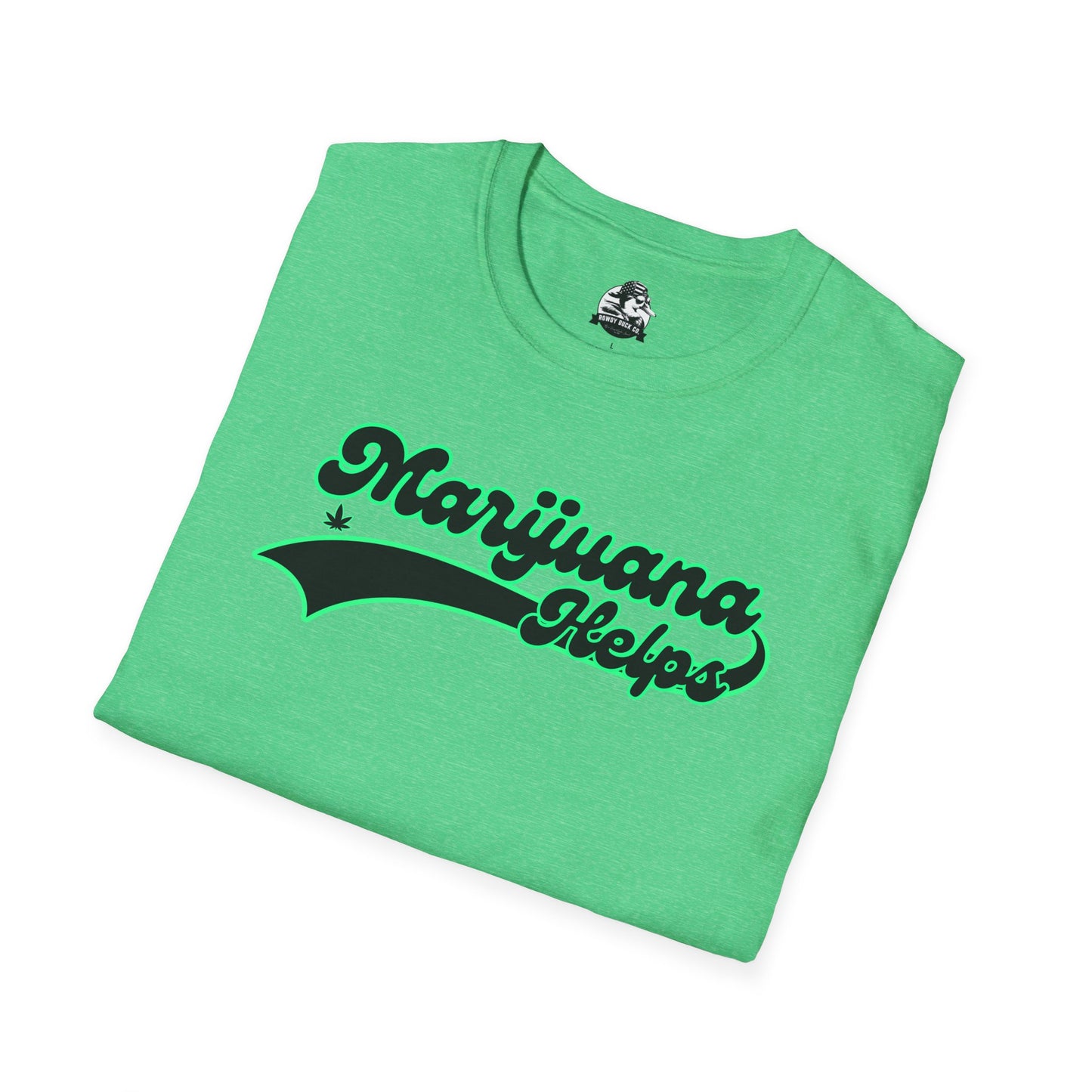 Marijuana Vibes Unisex Softstyle T-Shirt - Trendy Gift for Cannabis Lovers