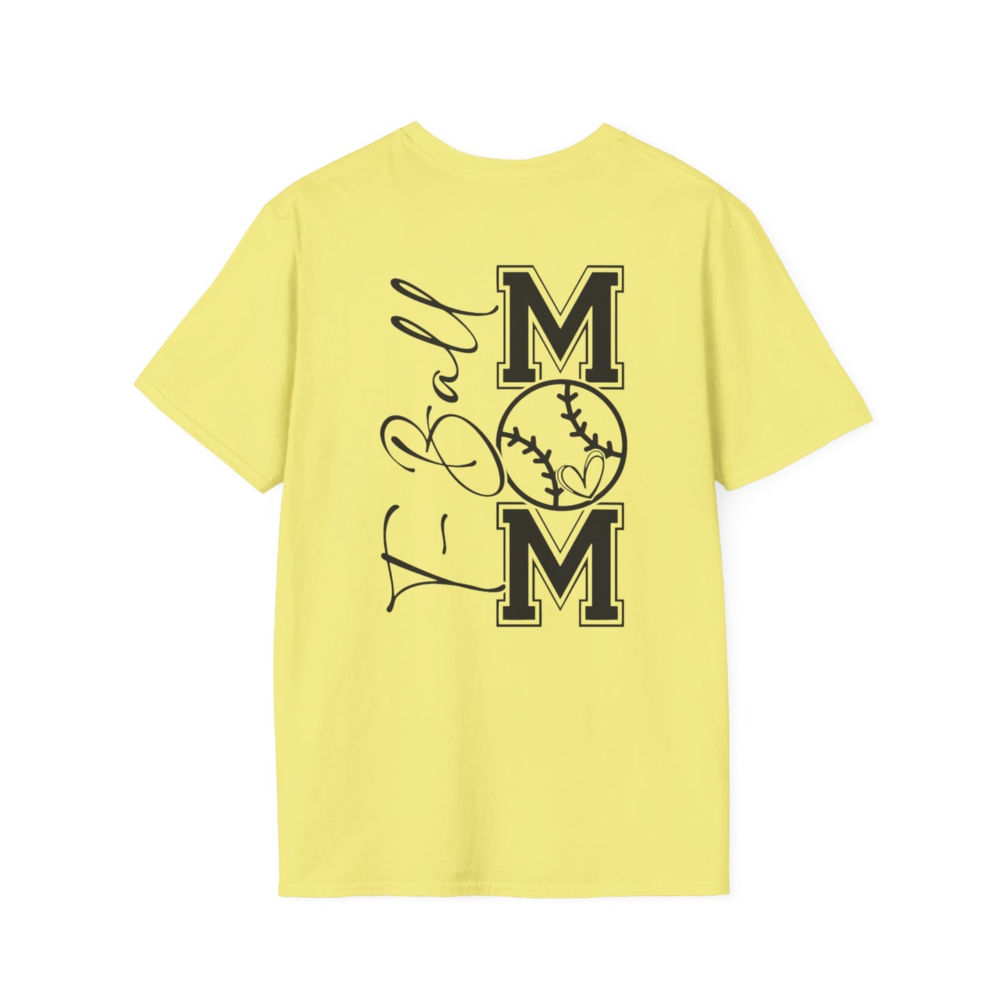 T-ball Mom Unisex Softstyle T-Shirt - Perfect for Game Days!