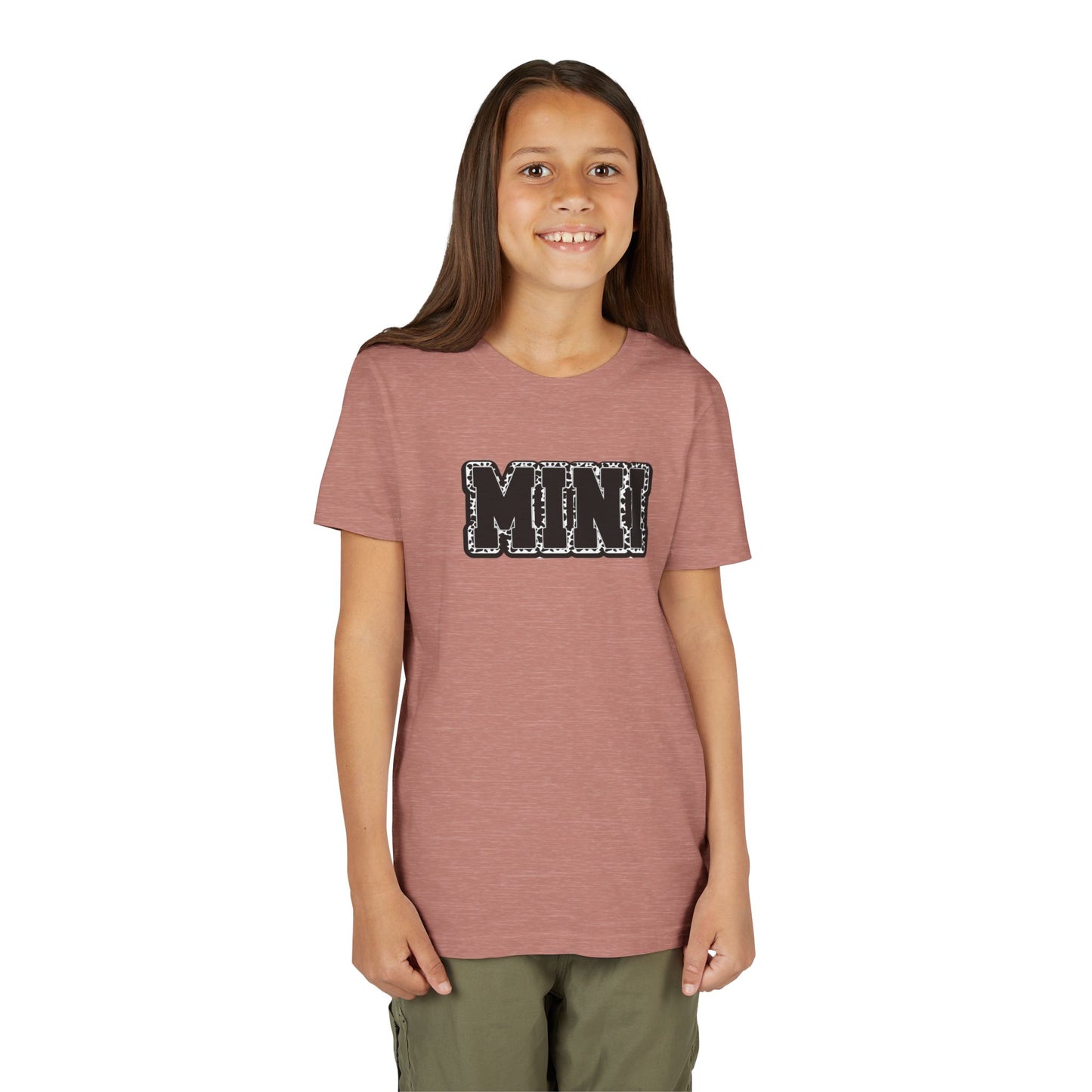 Mini Youth Short Sleeve Tee, Kids Casual Shirt, Birthday Gift, Toddler Fashion, Playful Summer Wear, Mini Graphic Tee