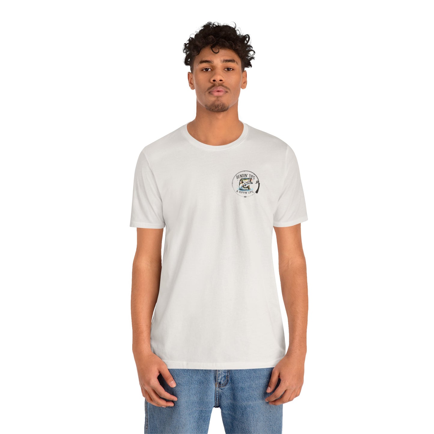 Bitin' Lips & Rippin' Lips - Graphic Tee -Fishing Tee