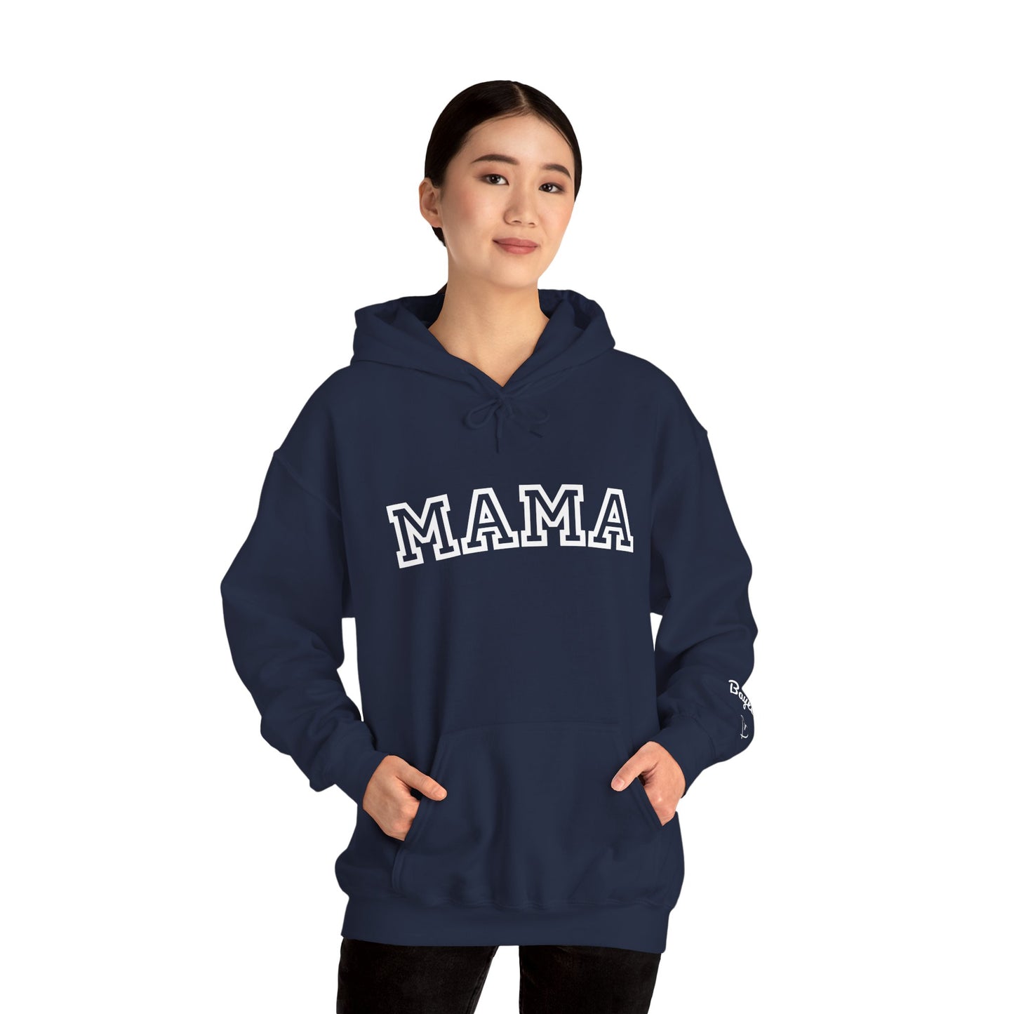 Varsity MAMA CUSTOMIZABLE HOODIE