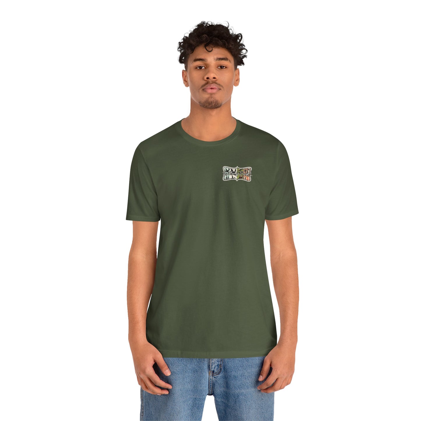 The RowdyDuckCo -Graphic Tee - American Flag Country
