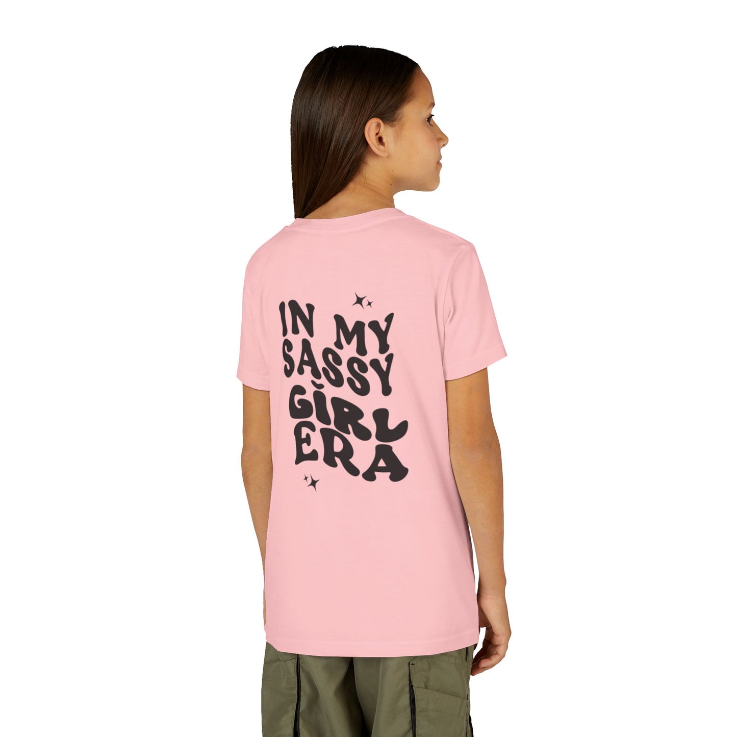 Trendy Youth Tee - "In My Sassy Girl Era" - Perfect for Casual Outings, Gifts, Birthdays, Summer Fun, Youth Fashion