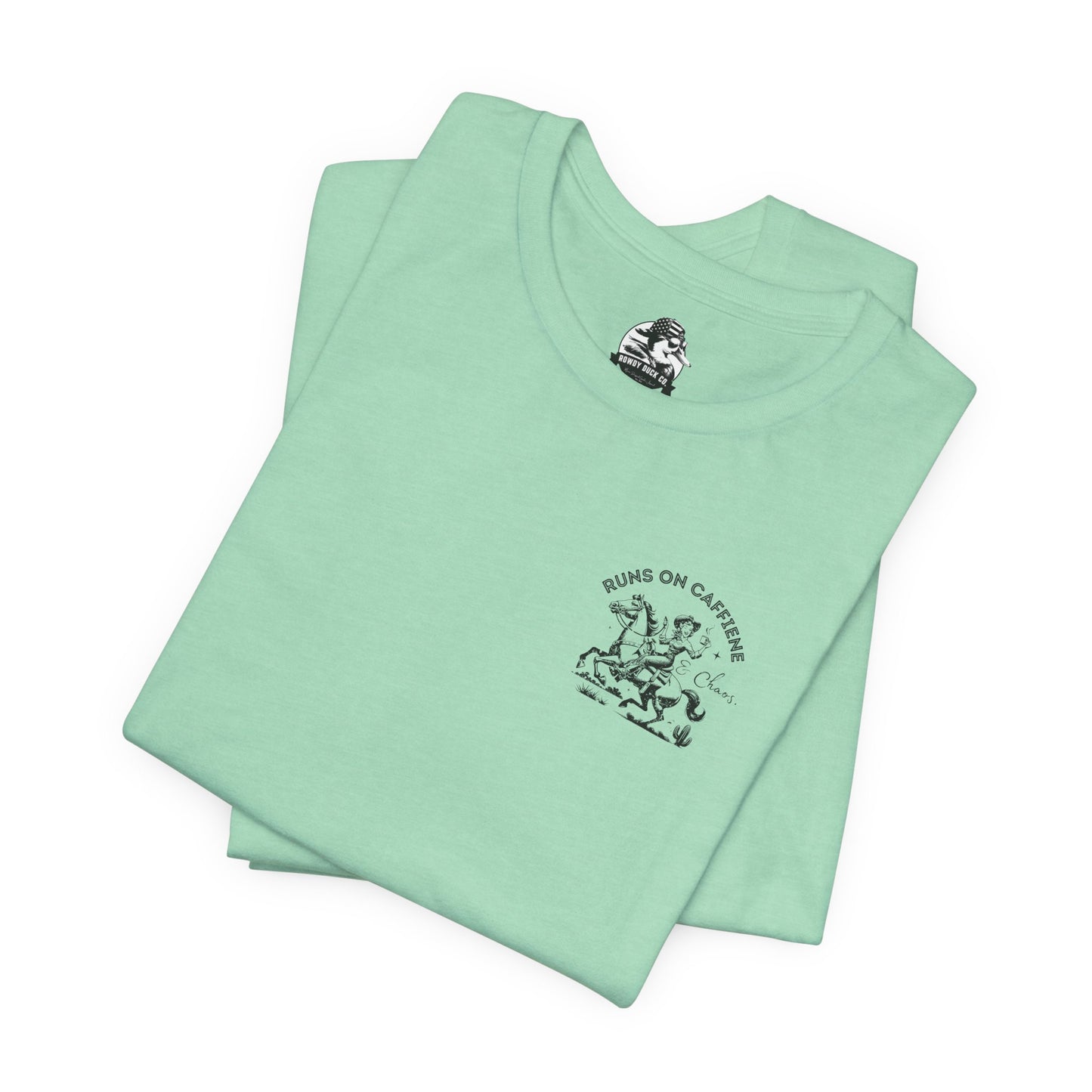 Women's Graphic Tee " Drink Some Coffee and Handle Your Shit"