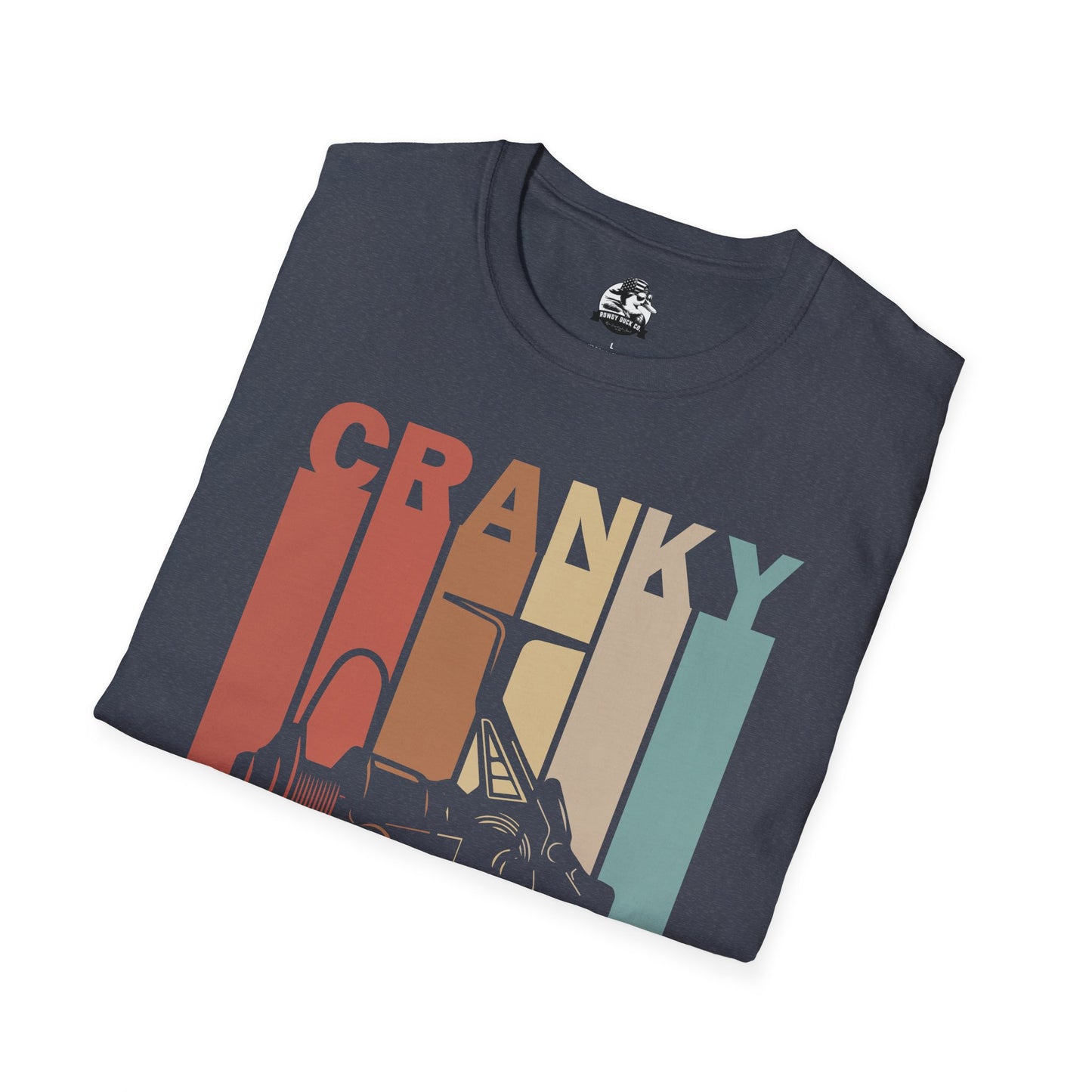 Cranky Retro Unisex T-Shirt, Funny Gift for Friends, Cool Graphic Tee, Casual Wear, Unique Birthday Present, Vintage Style Top