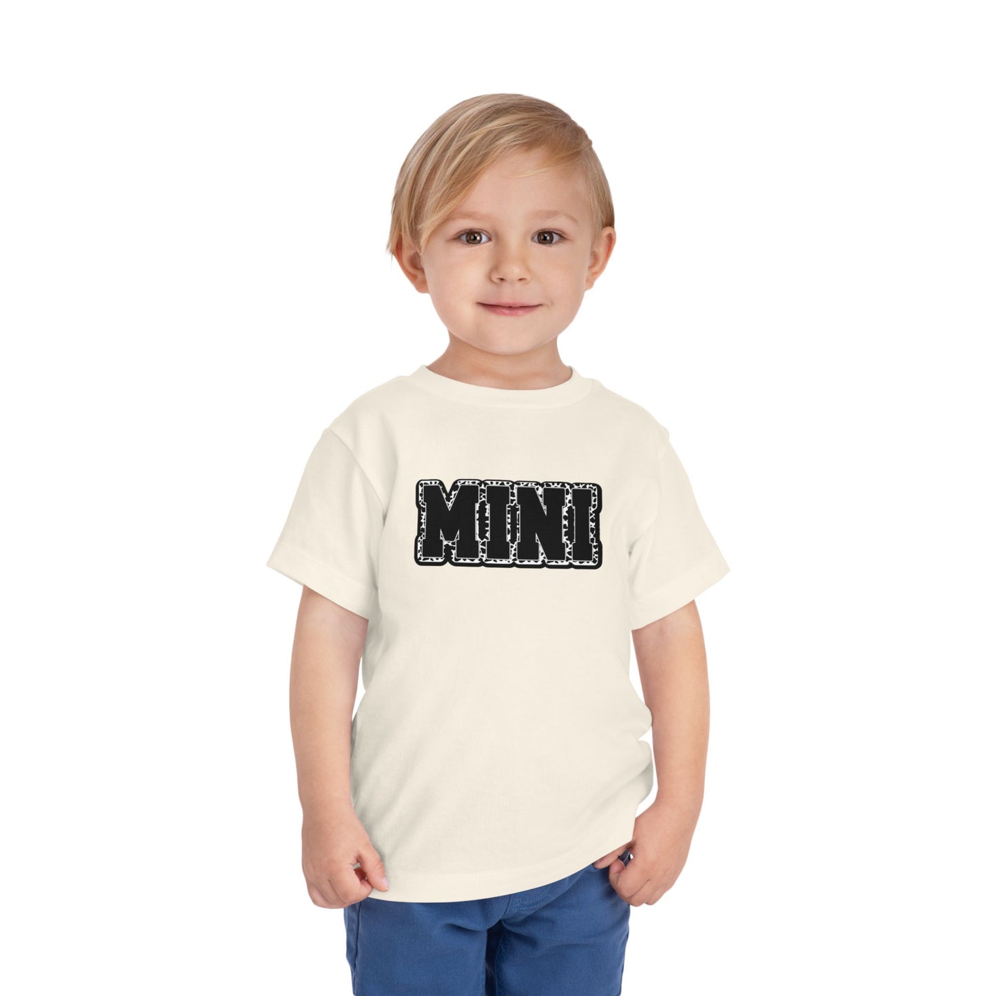 Mini Toddler Short Sleeve Tee, Soft Cotton Kids T-Shirt, Perfect for Playdates, Birthdays, Everyday Use, Gift for Little Ones