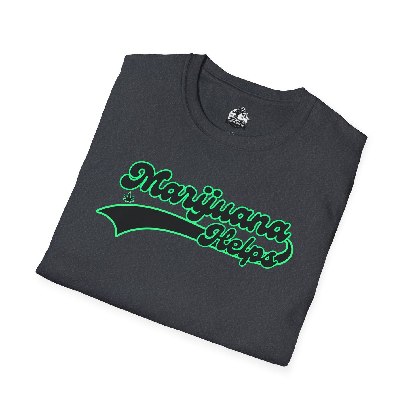 Marijuana Vibes Unisex Softstyle T-Shirt - Trendy Gift for Cannabis Lovers