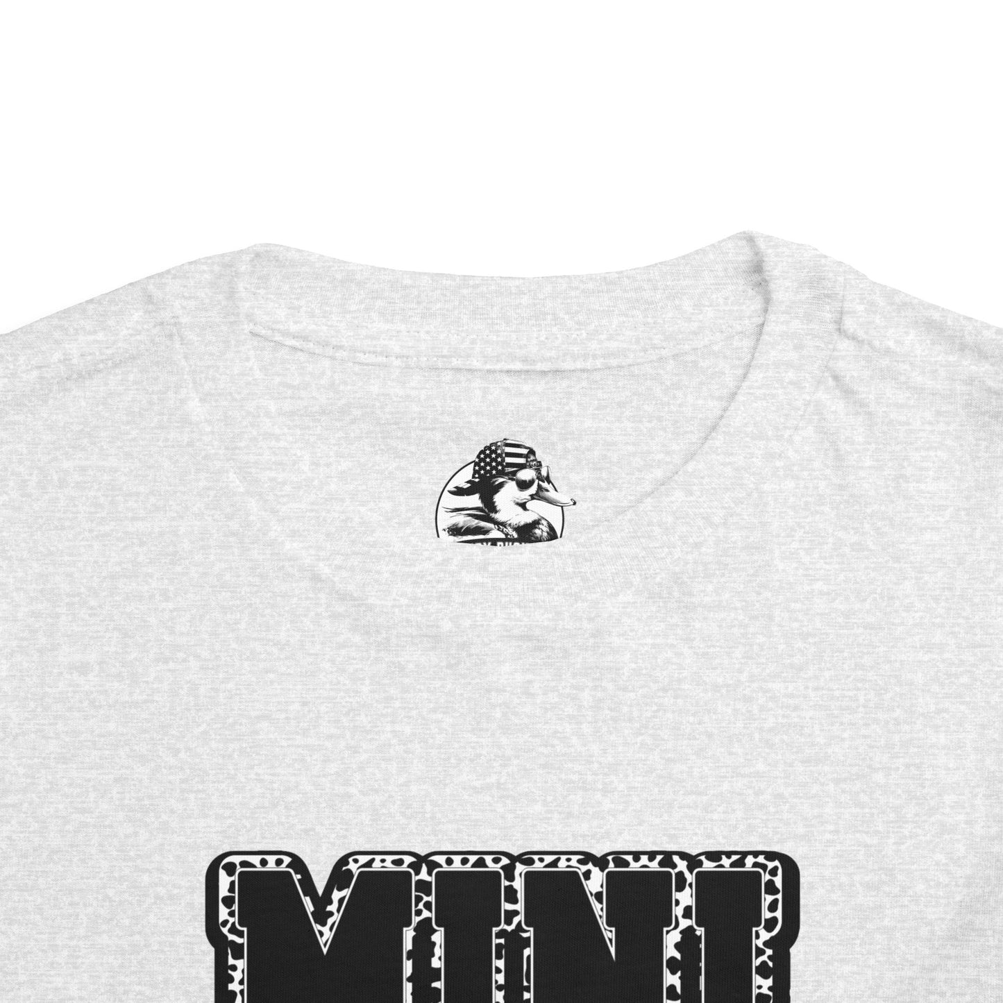 Mini Toddler Short Sleeve Tee, Soft Cotton Kids T-Shirt, Perfect for Playdates, Birthdays, Everyday Use, Gift for Little Ones
