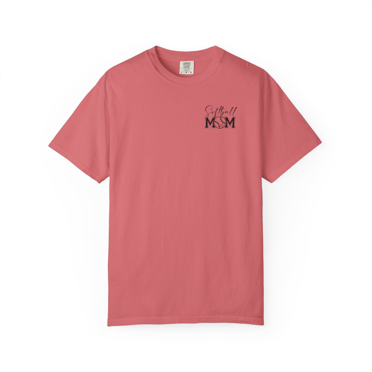 Softball Mom Unisex Garment-Dyed T-Shirt