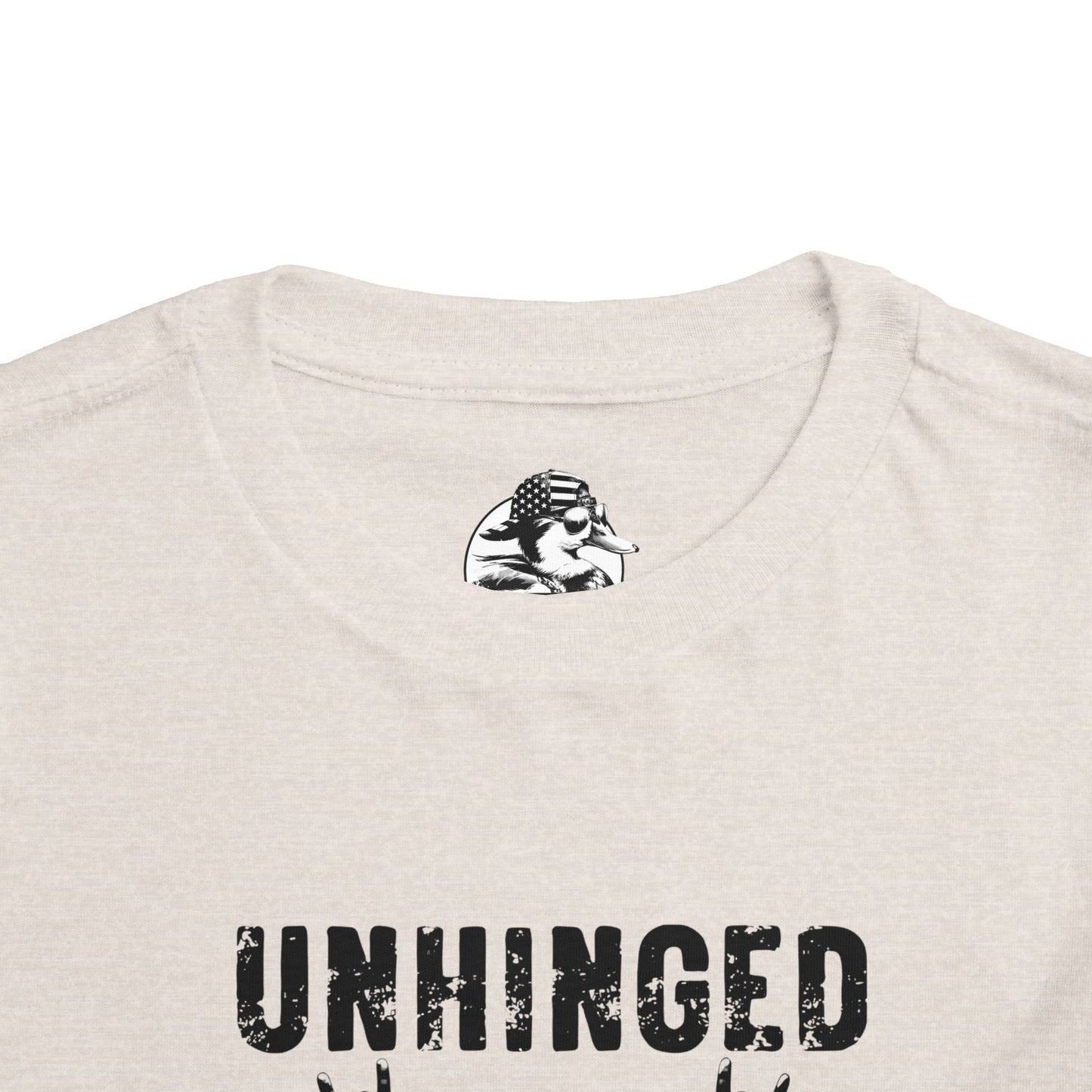 Unhinged and Feral Toddler Tee - Wild Child Shirt