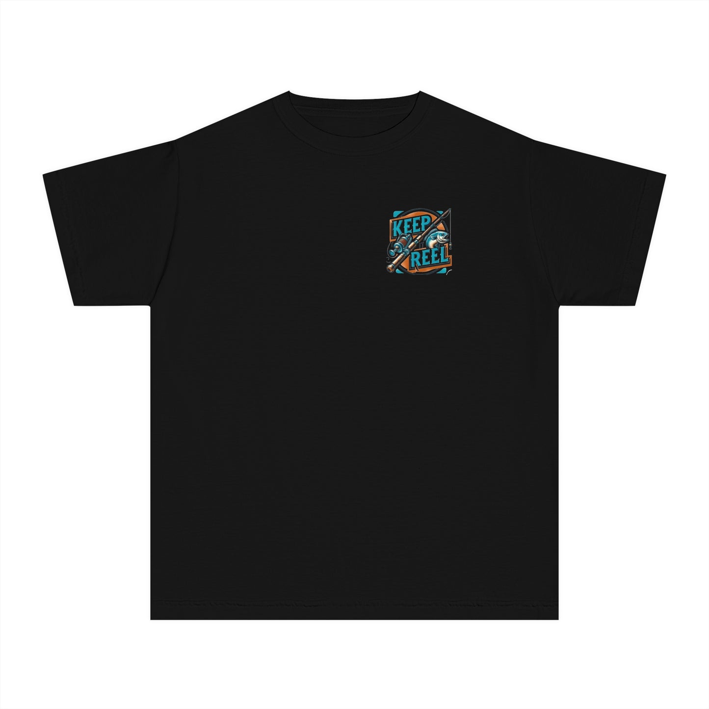 Comfort Color Youth Fishing Tee - Keep It Reel!