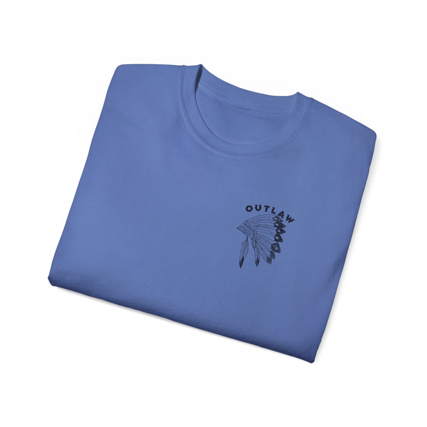 Vintage Outlaw T-Shirt | I'm an Indian Outlaw, Cherokee & Hawk Twah