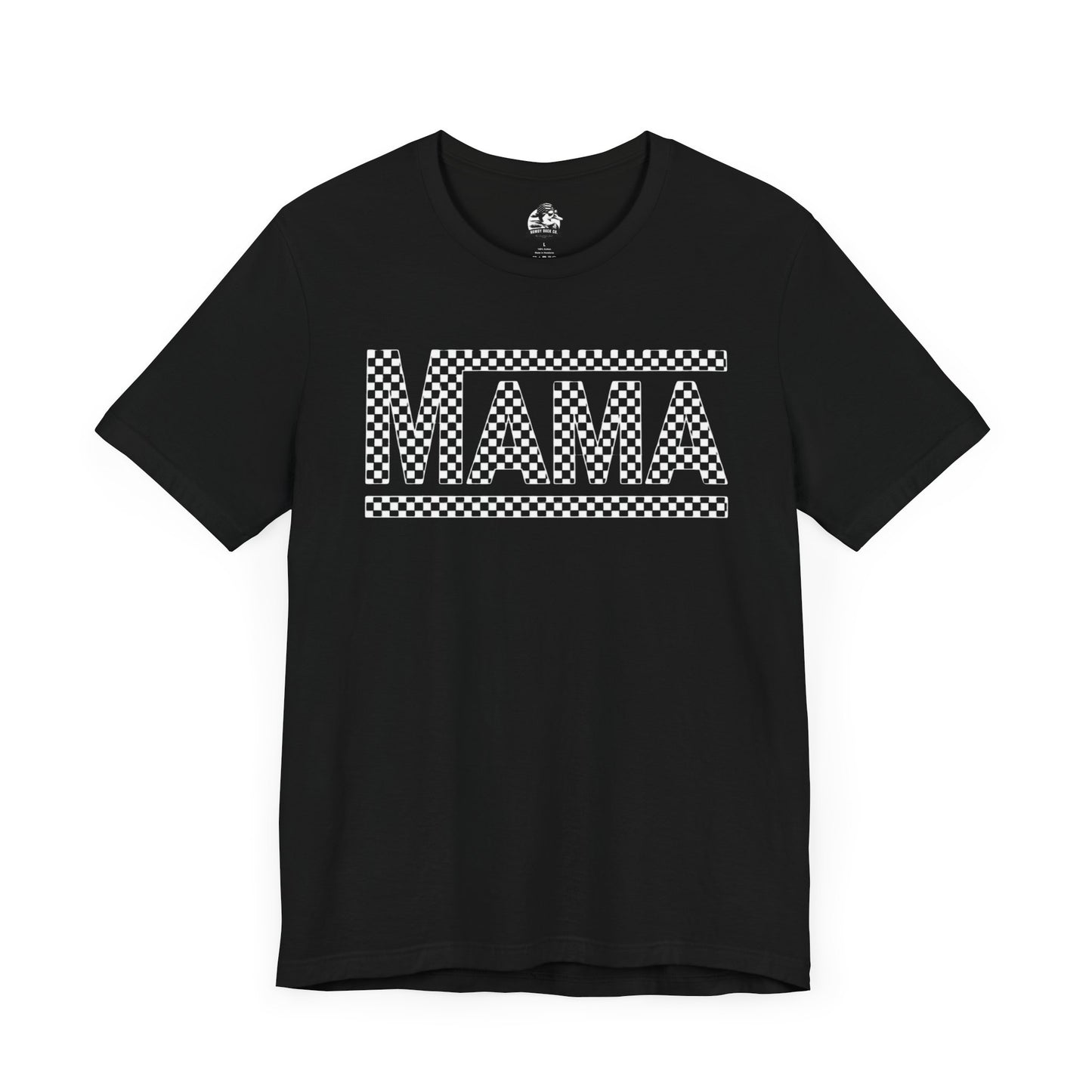 Racing Checkered Flag MAMA Women's TEE