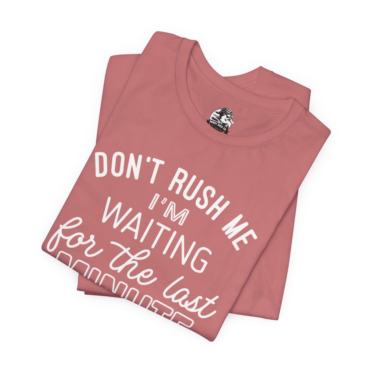 Funny Last Minute Tee, Unisex Humor Shirt, Perfect Gift for Students, Casual Wear, Birthday Apparel, Relaxed Fit