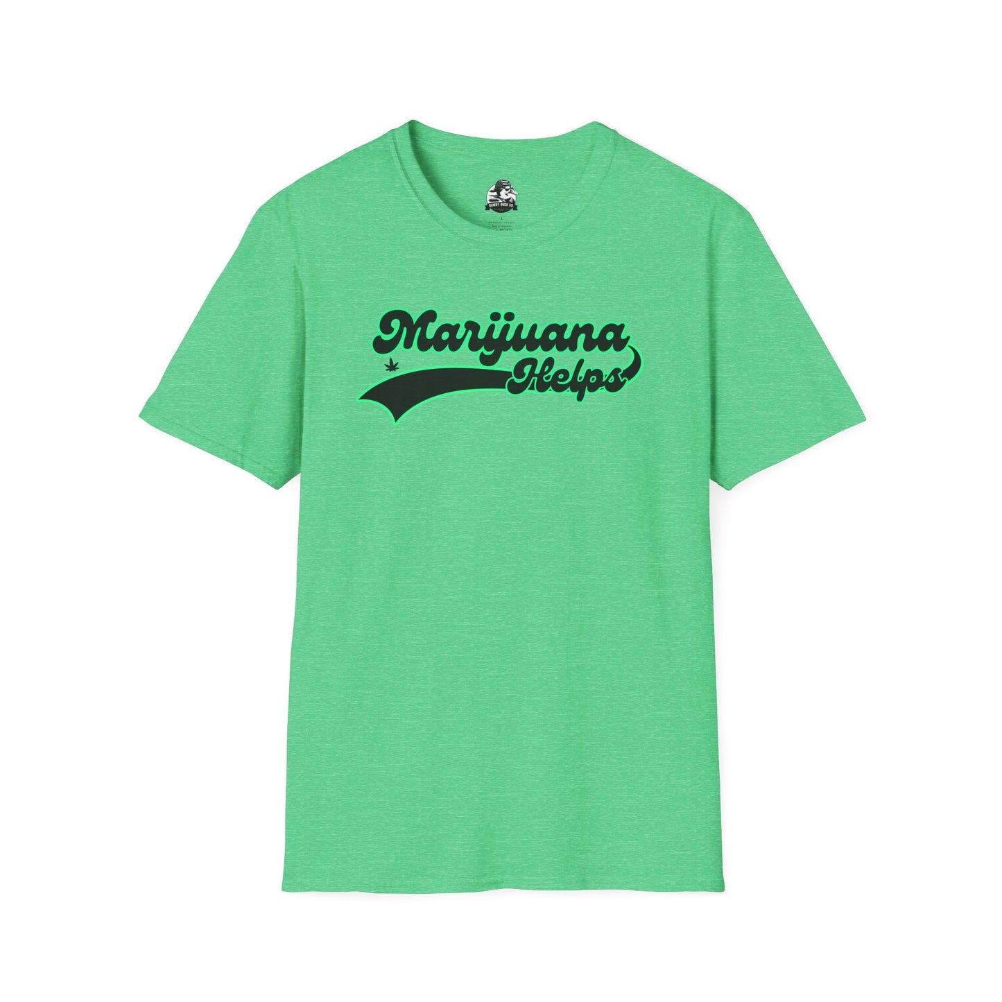 Marijuana Vibes Unisex Softstyle T-Shirt - Trendy Gift for Cannabis Lovers