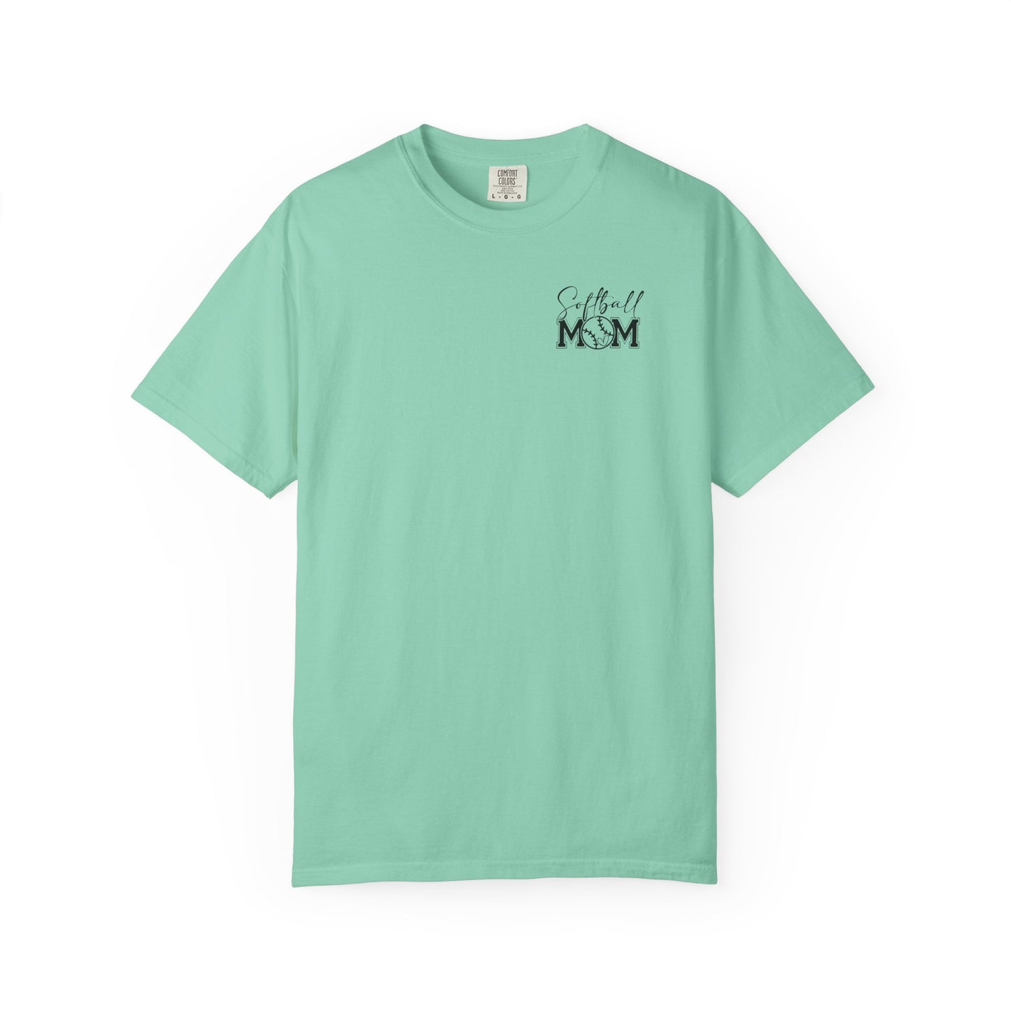 Softball Mom Unisex Garment-Dyed T-Shirt