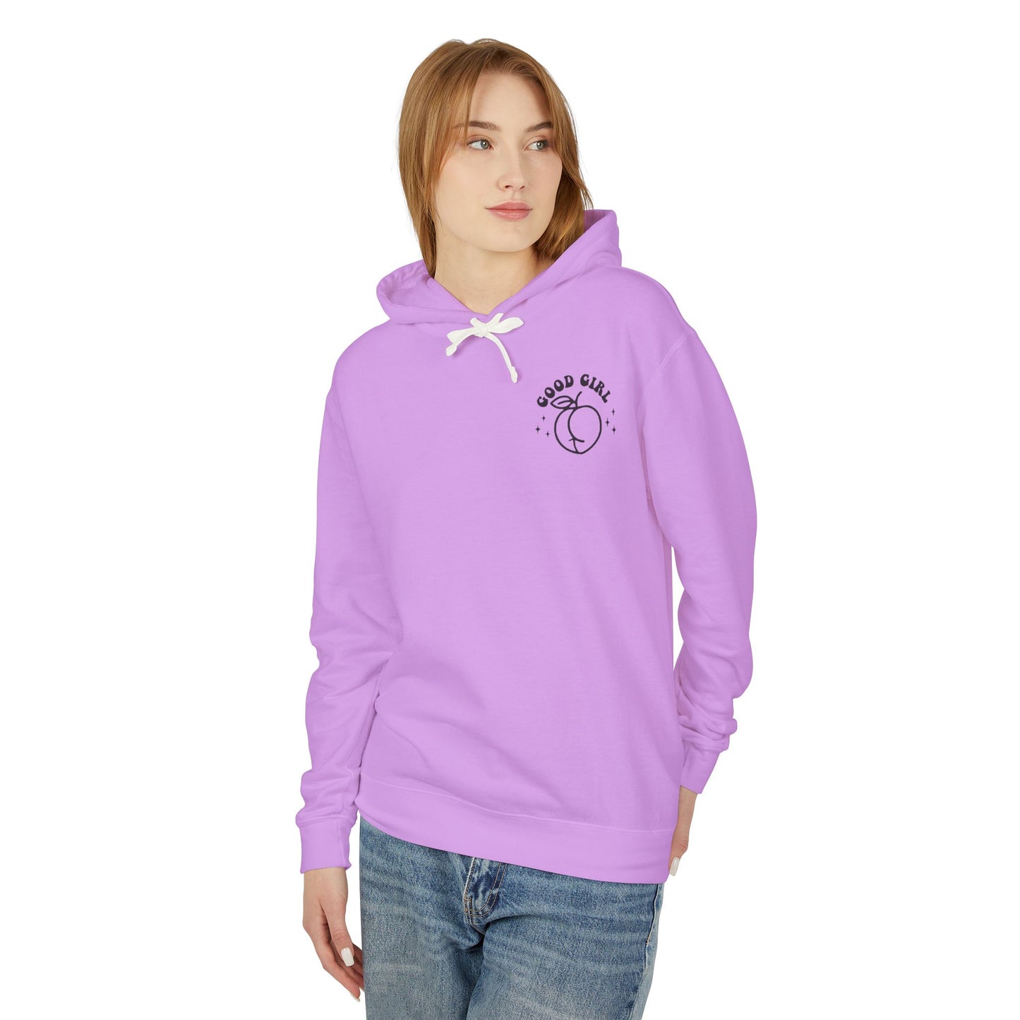 Trendy Unisex Lightweight Hooded Sweatshirt - 'Spank Me That's The Only Way I Learn'