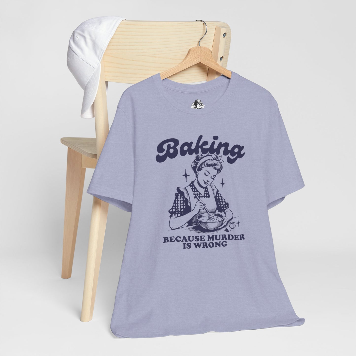 Baking Humor Tee - Unisex Jersey Short Sleeve Tee, Funny T-Shirt, Gift for Bakers, Kitchen Lover Top, Quirky Cooking Apparel