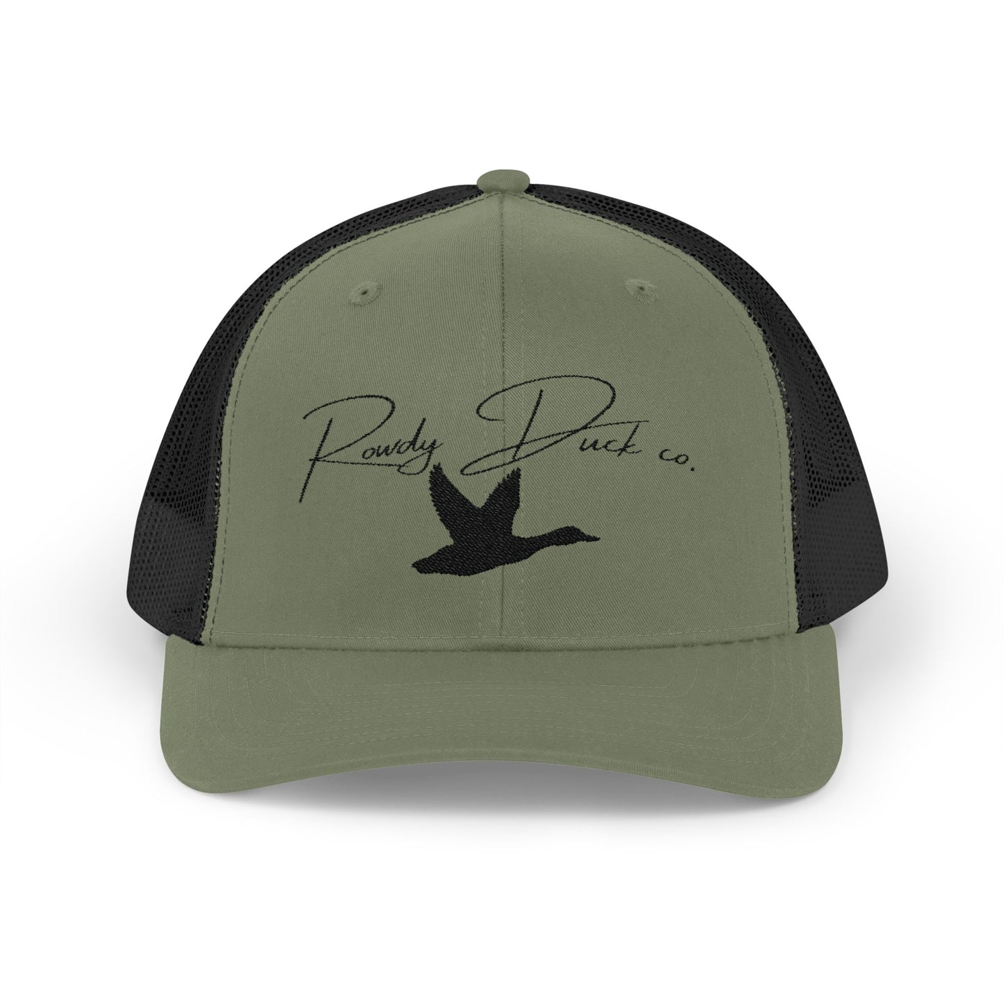 Rustic Duck Co Snapback Trucker Cap | Outdoor Hat, Fishing Gift, Vintage Style Cap, Nature Lover Apparel, Unisex Headwear