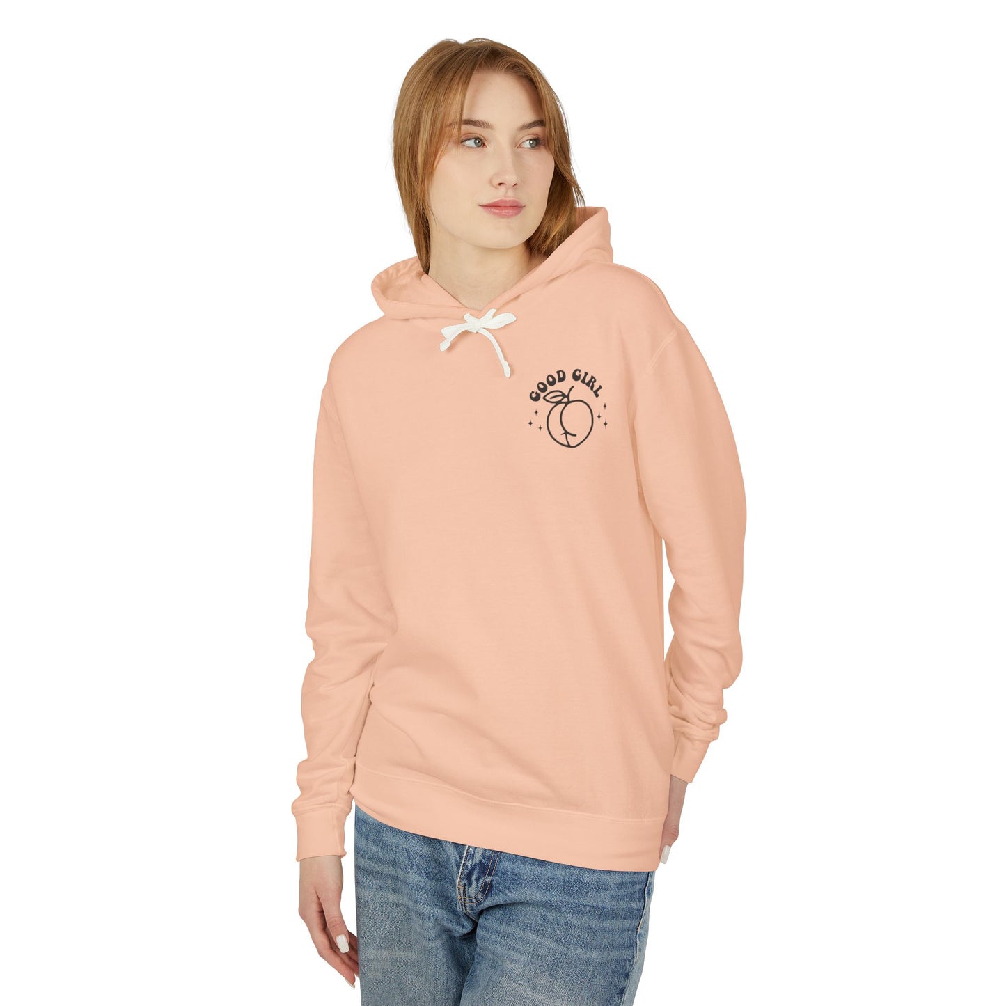Trendy Unisex Lightweight Hooded Sweatshirt - 'Spank Me That's The Only Way I Learn'