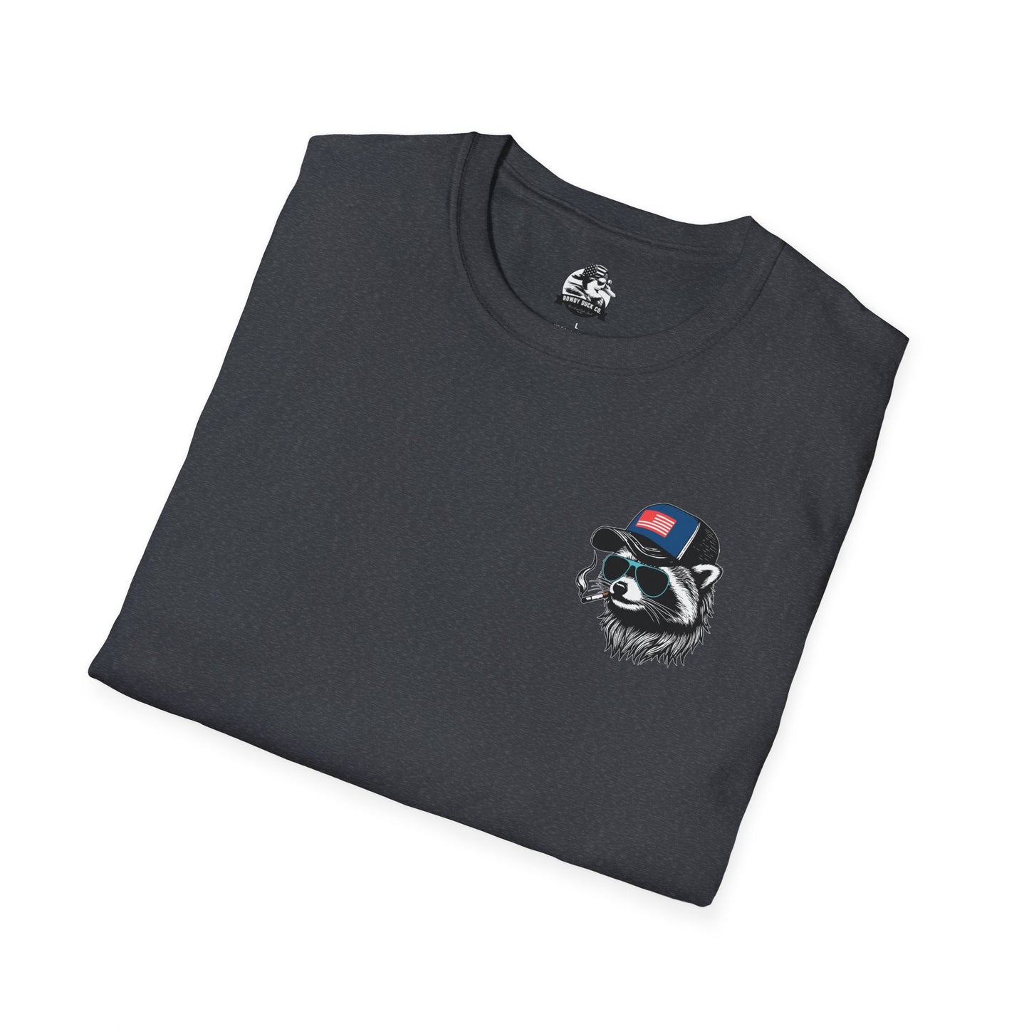 Funny Men's T-Shirt - "I Shaved My Balls For This?" & Raccoon Design - Perfect for Gifting