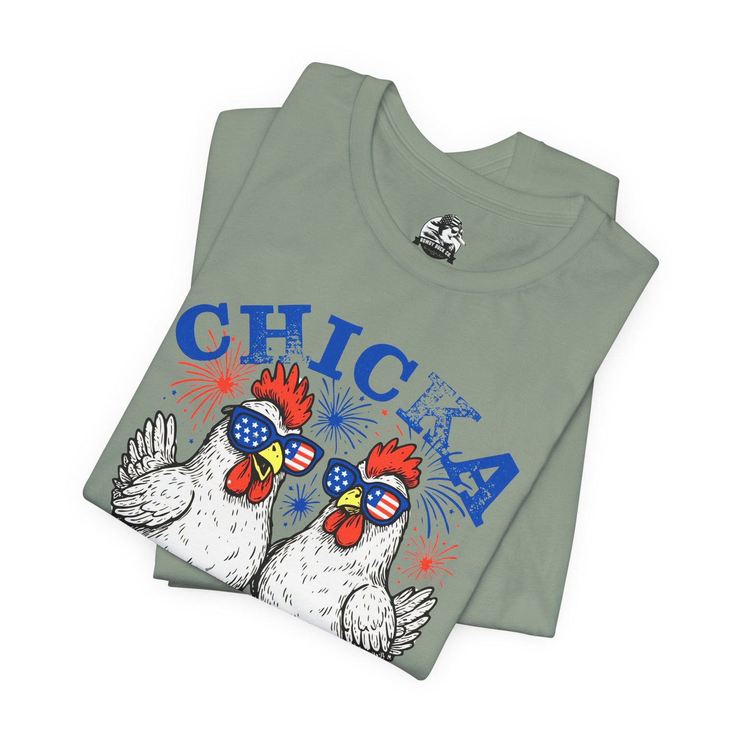 Chic Chicken Graphic Tee, Fun Unisex T-Shirt, Summer Fashion, Gift for Farm Lovers, Quirky Casual Wear, Boho Style