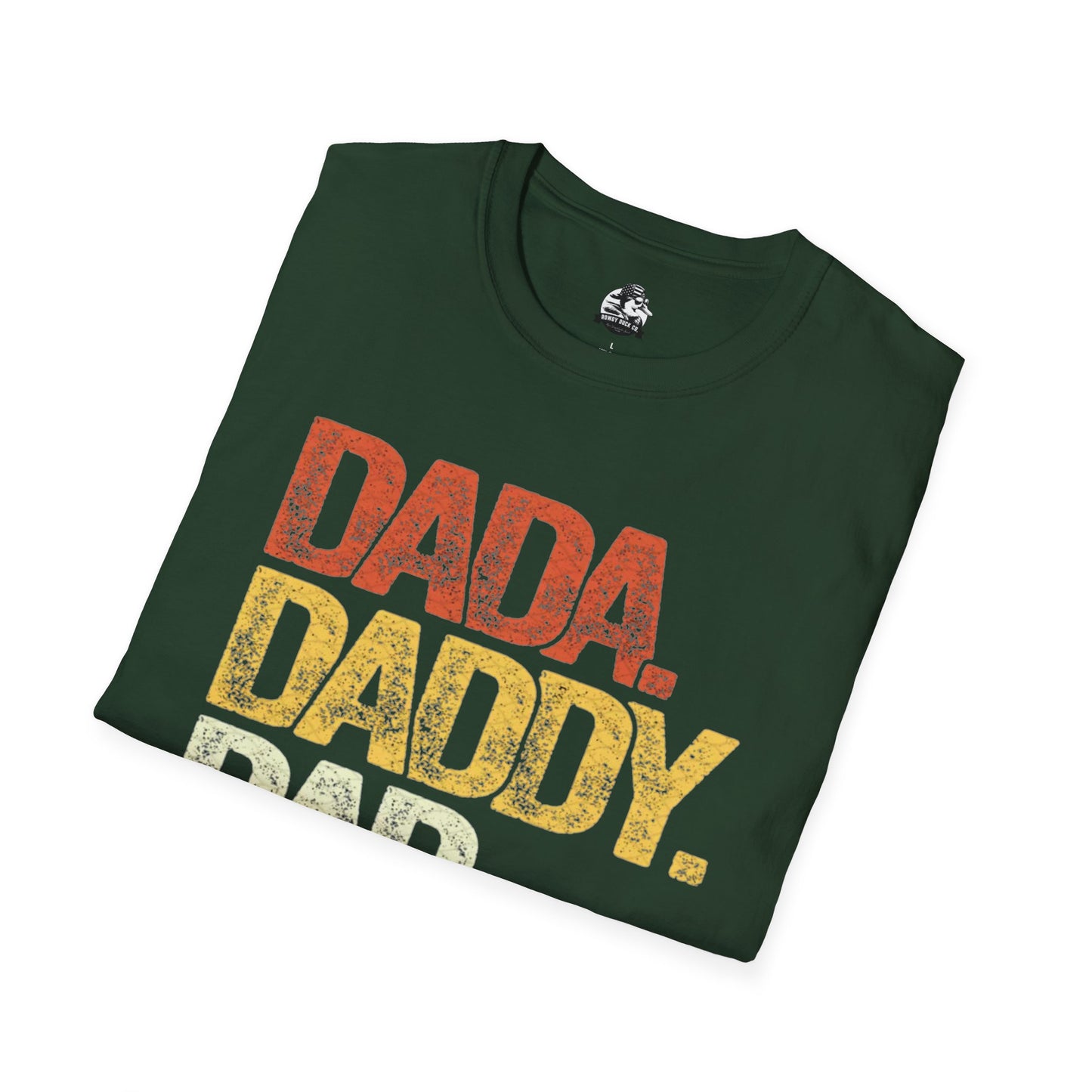 Father's Day Humor T-Shirt, Dada Daddy Dad Bruh Tee, Unisex Gift for Dads, Funny Dad Shirt for Birthdays, Casual Wear