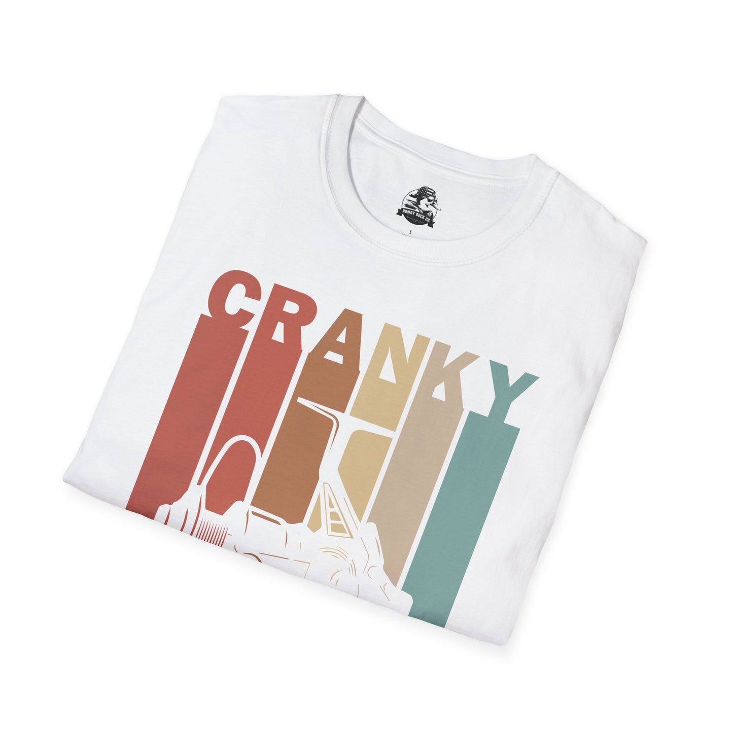 Cranky Retro Unisex T-Shirt, Funny Gift for Friends, Cool Graphic Tee, Casual Wear, Unique Birthday Present, Vintage Style Top