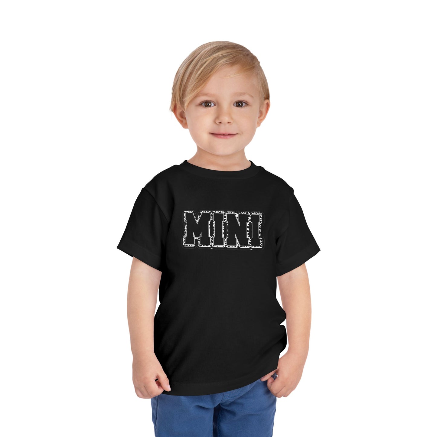 Mini Toddler Short Sleeve Tee, Soft Cotton Kids T-Shirt, Perfect for Playdates, Birthdays, Everyday Use, Gift for Little Ones