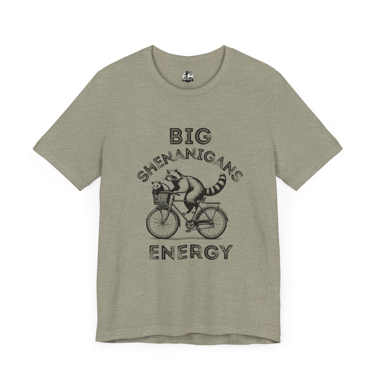 Big Shenanigans Energy Unisex Tee - Fun Graphic T-Shirt for Animal Lovers
