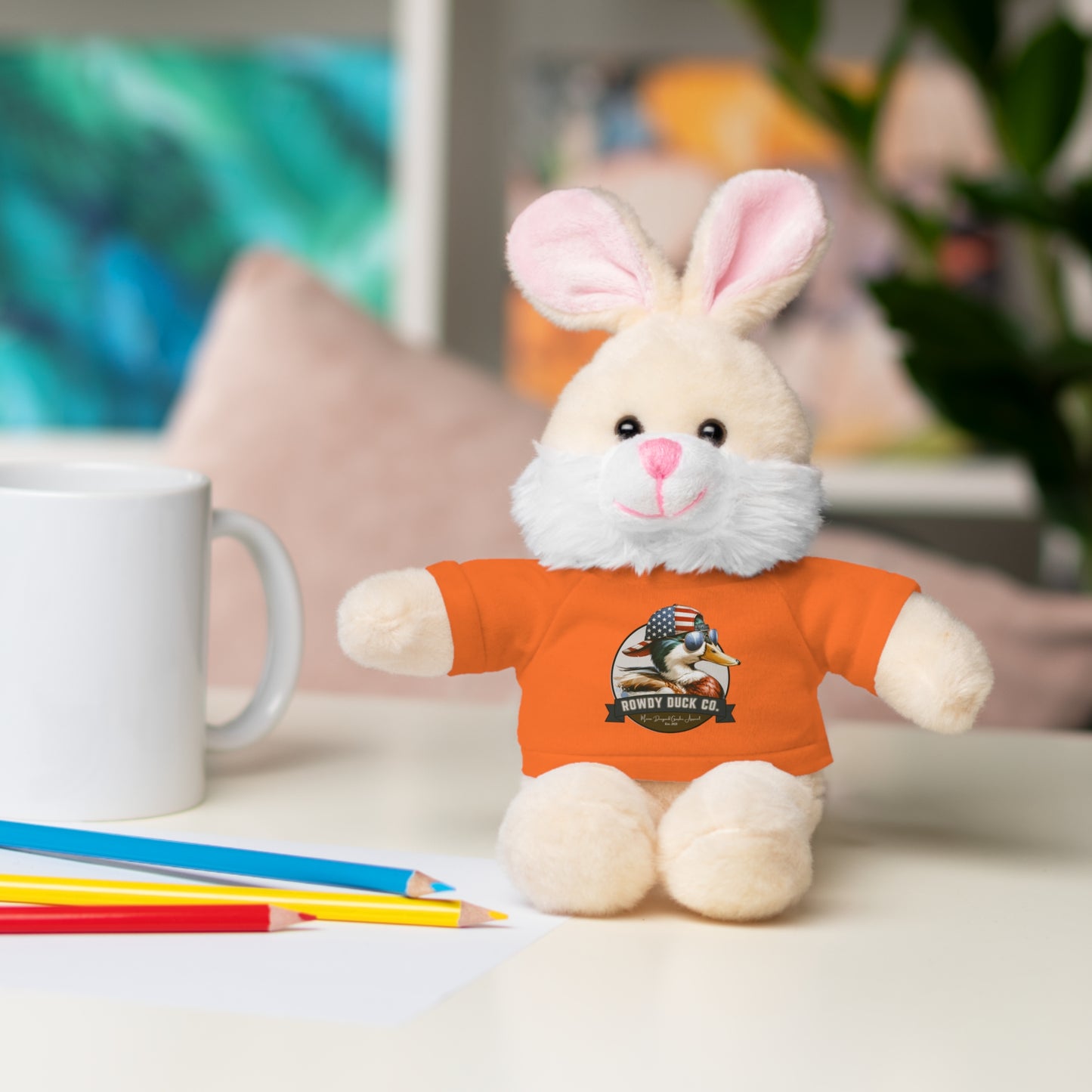 Customizable Stuffed Animal with Tee – Perfect Gift for KidsLifeLessonsDesign