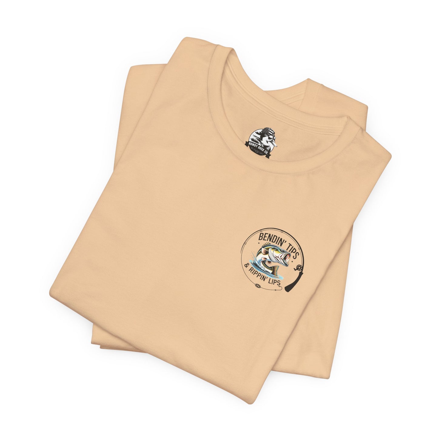 Bitin' Lips & Rippin' Lips - Graphic Tee -Fishing Tee