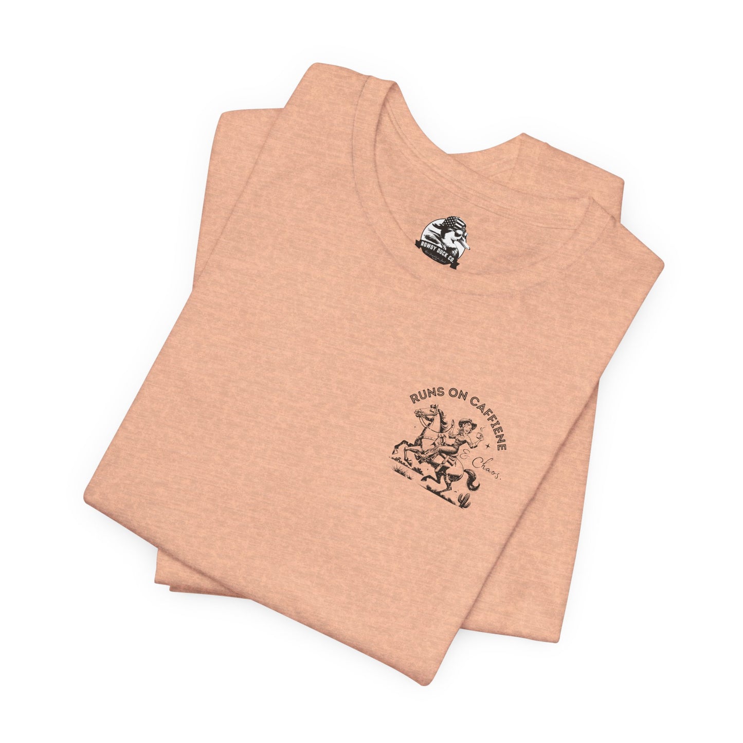 Women's Graphic Tee " Drink Some Coffee and Handle Your Shit"