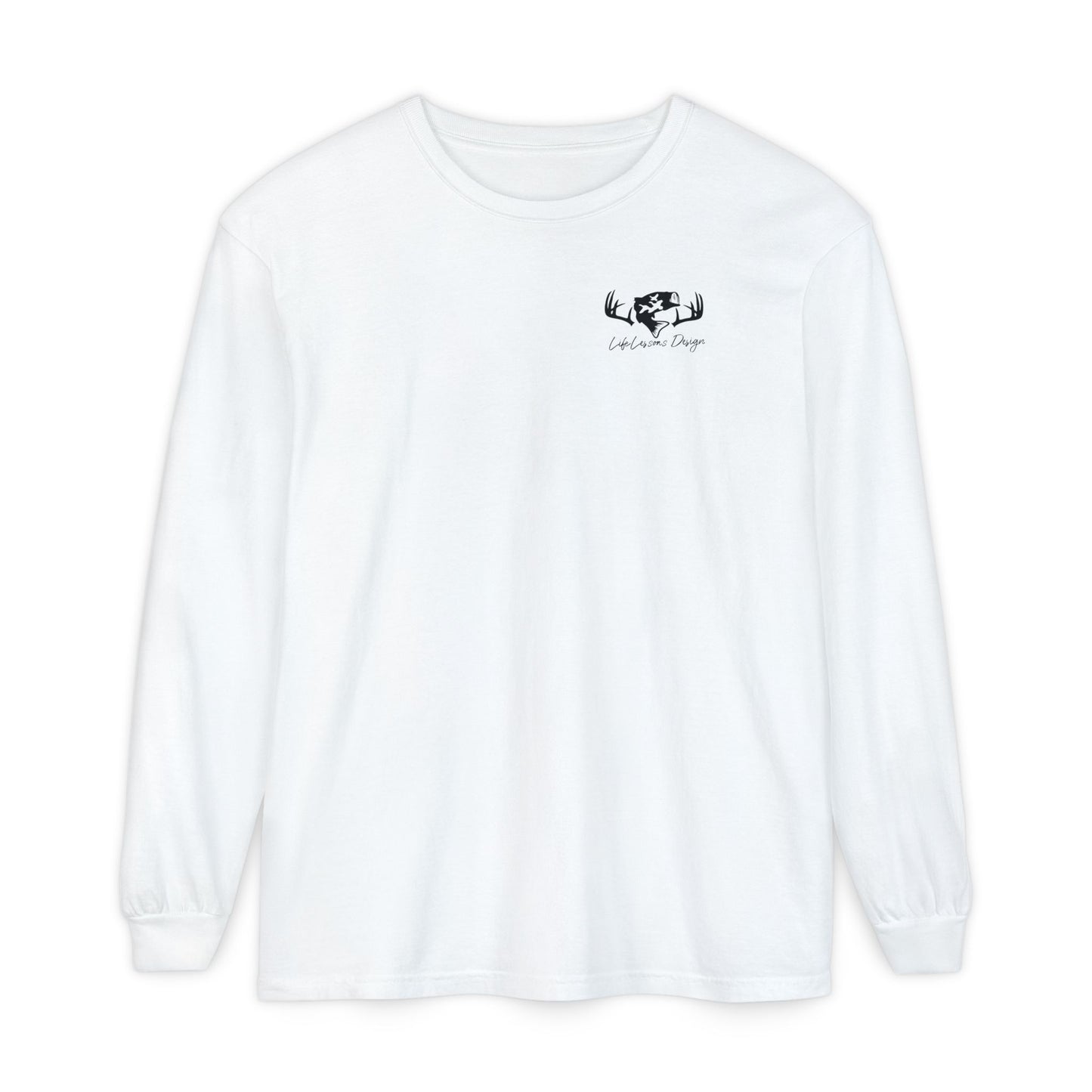 Life Lessons Design fishing & Hunting Long Sleeve Tee