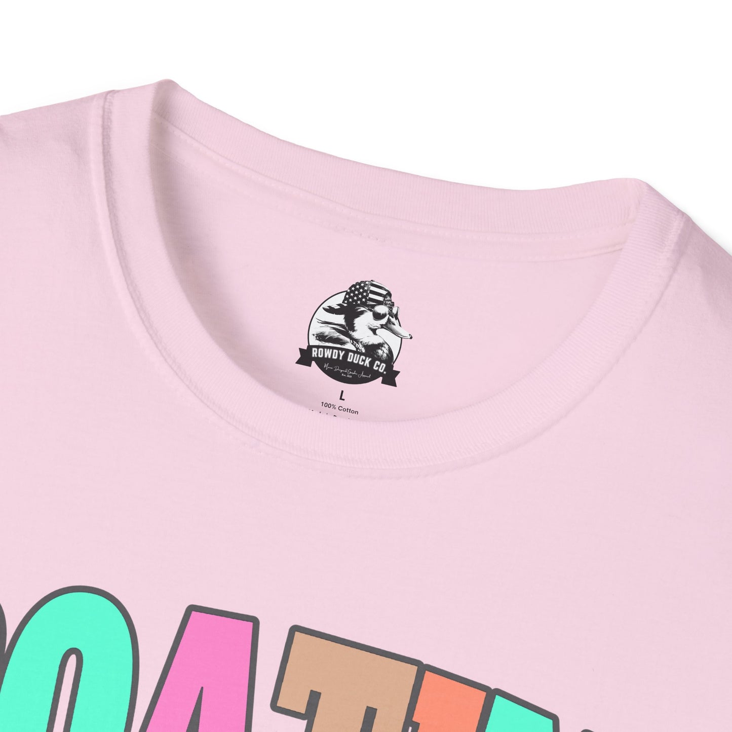 Colorful Boat Themed Unisex Softstyle T-Shirt, Perfect for Summer Days and Casual Outings, Gift for Boating Enthusiasts
