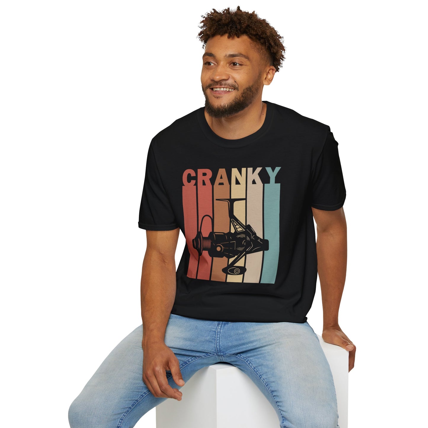Cranky Retro Unisex T-Shirt, Funny Gift for Friends, Cool Graphic Tee, Casual Wear, Unique Birthday Present, Vintage Style Top