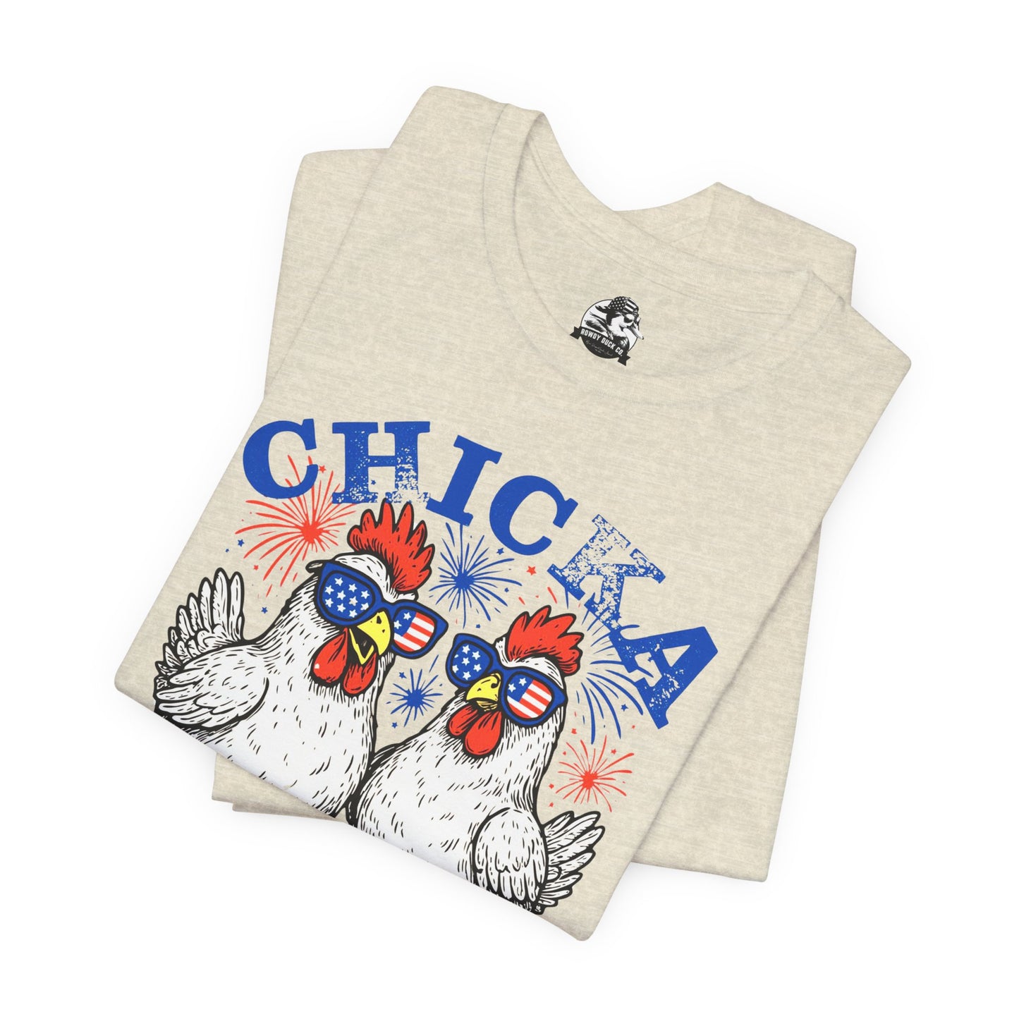 Chic Chicken Graphic Tee, Fun Unisex T-Shirt, Summer Fashion, Gift for Farm Lovers, Quirky Casual Wear, Boho Style