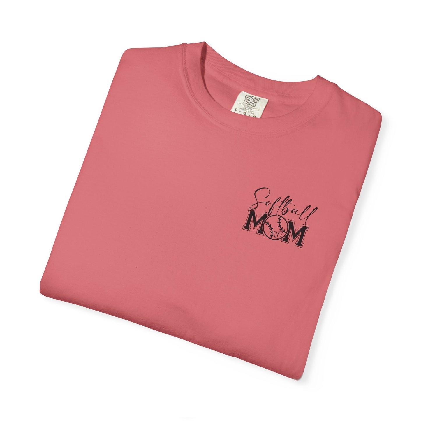 Softball Mom Unisex Garment-Dyed T-Shirt