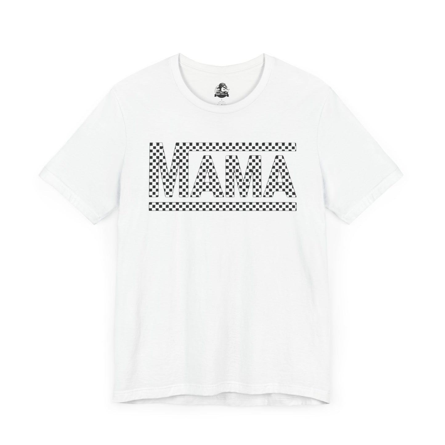 Racing Checkered Flag MAMA Women's TEE