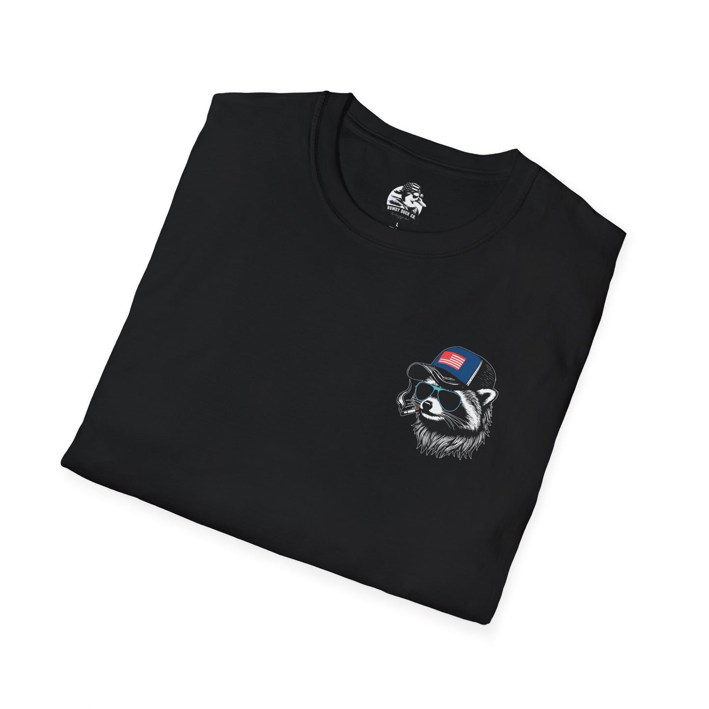 Funny Men's T-Shirt - "I Shaved My Balls For This?" & Raccoon Design - Perfect for Gifting