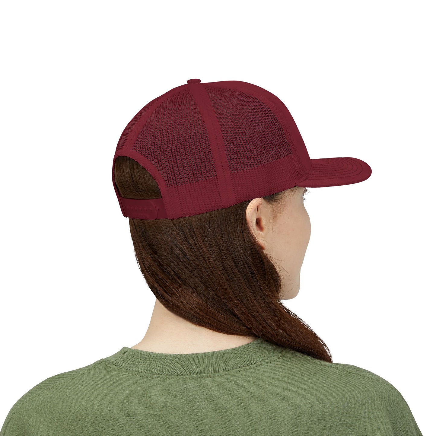 Funny Snapback Trucker Cap - Wranglin' Feral Kids
