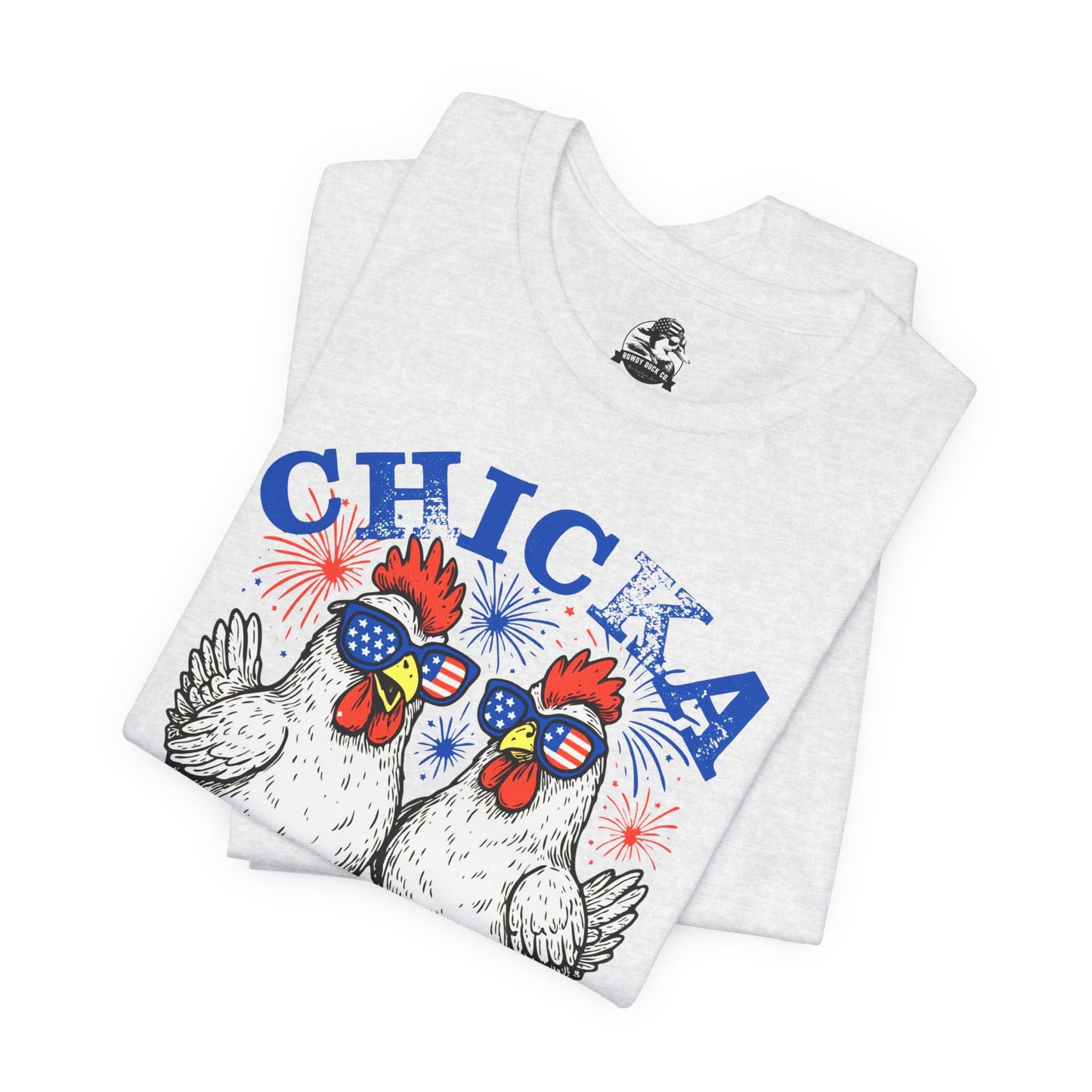 Chic Chicken Graphic Tee, Fun Unisex T-Shirt, Summer Fashion, Gift for Farm Lovers, Quirky Casual Wear, Boho Style
