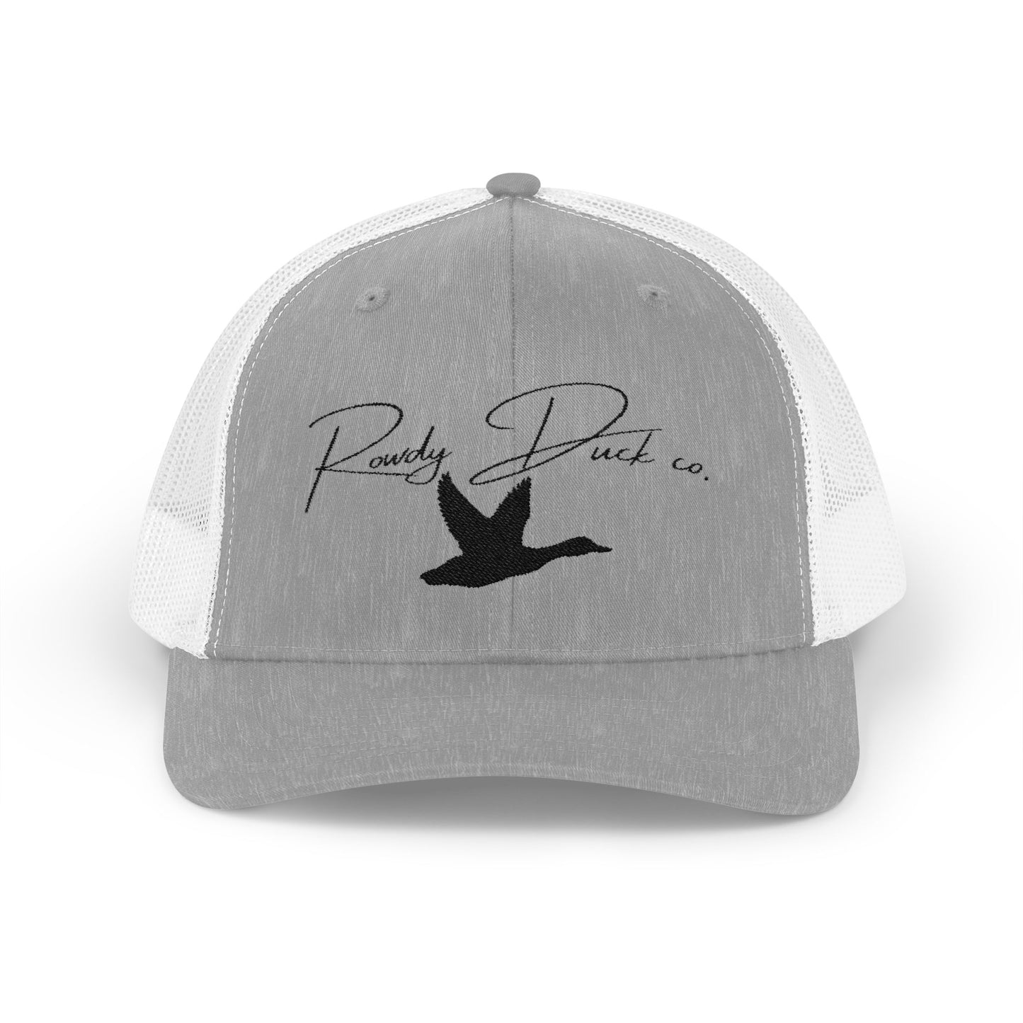 Rustic Duck Co Snapback Trucker Cap | Outdoor Hat, Fishing Gift, Vintage Style Cap, Nature Lover Apparel, Unisex Headwear
