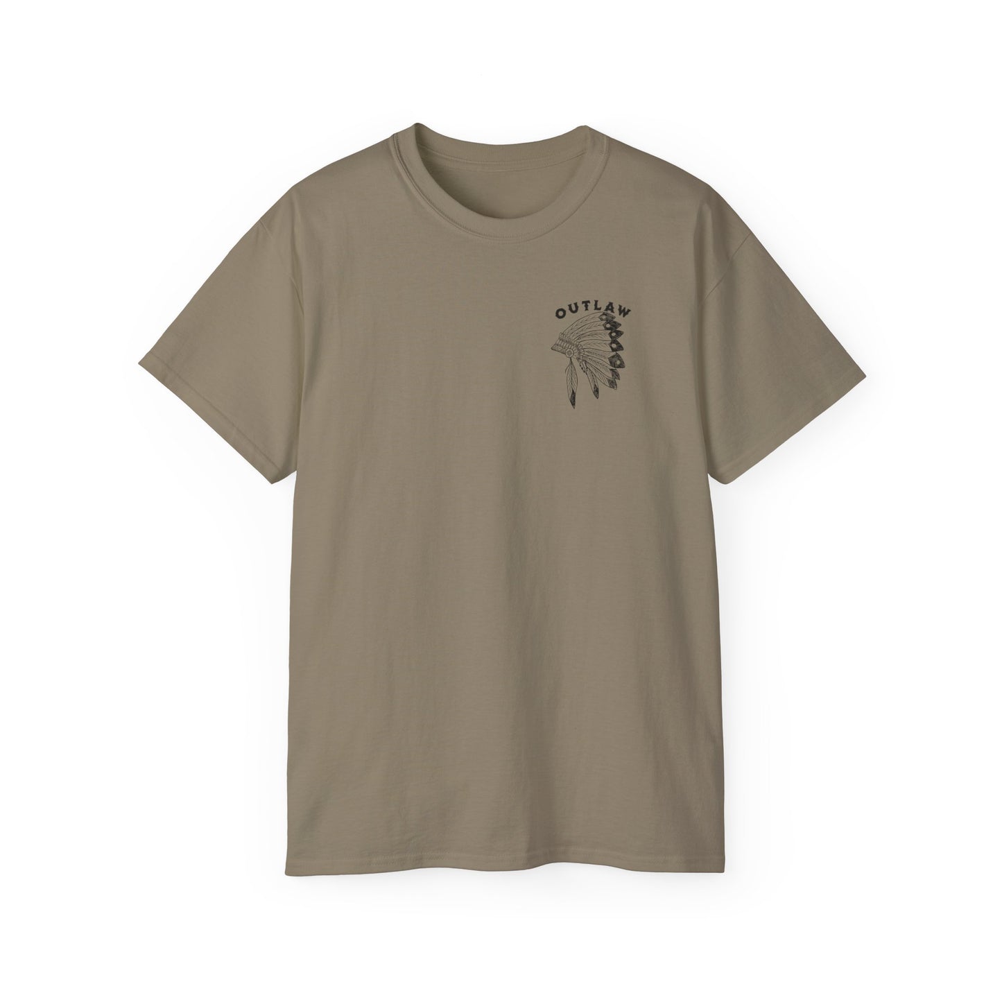 Vintage Outlaw T-Shirt | I'm an Indian Outlaw, Cherokee & Hawk Twah