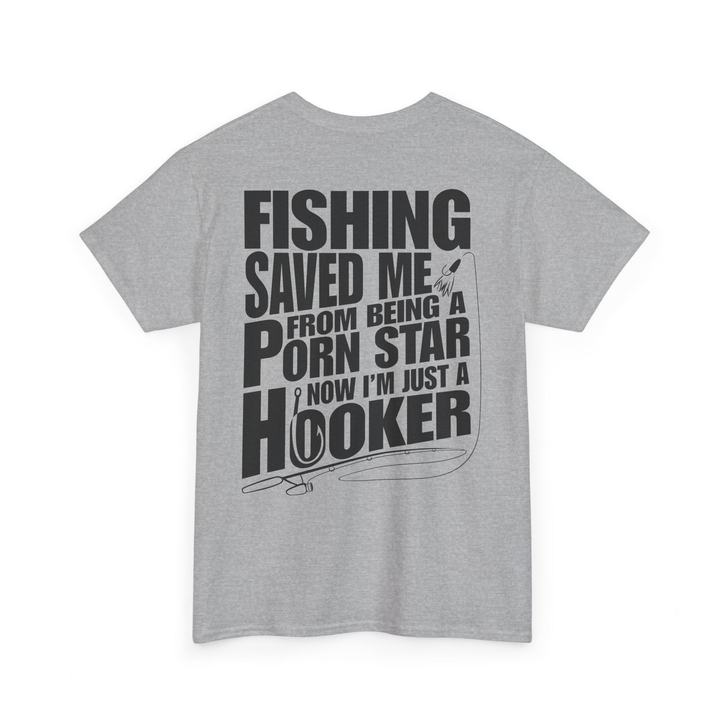Fishing Humor Unisex Tee, Funny Fishing Shirt, Gift for Anglers, Outdoor Adventure Clothing, Casual Tee for Fishing Lovers