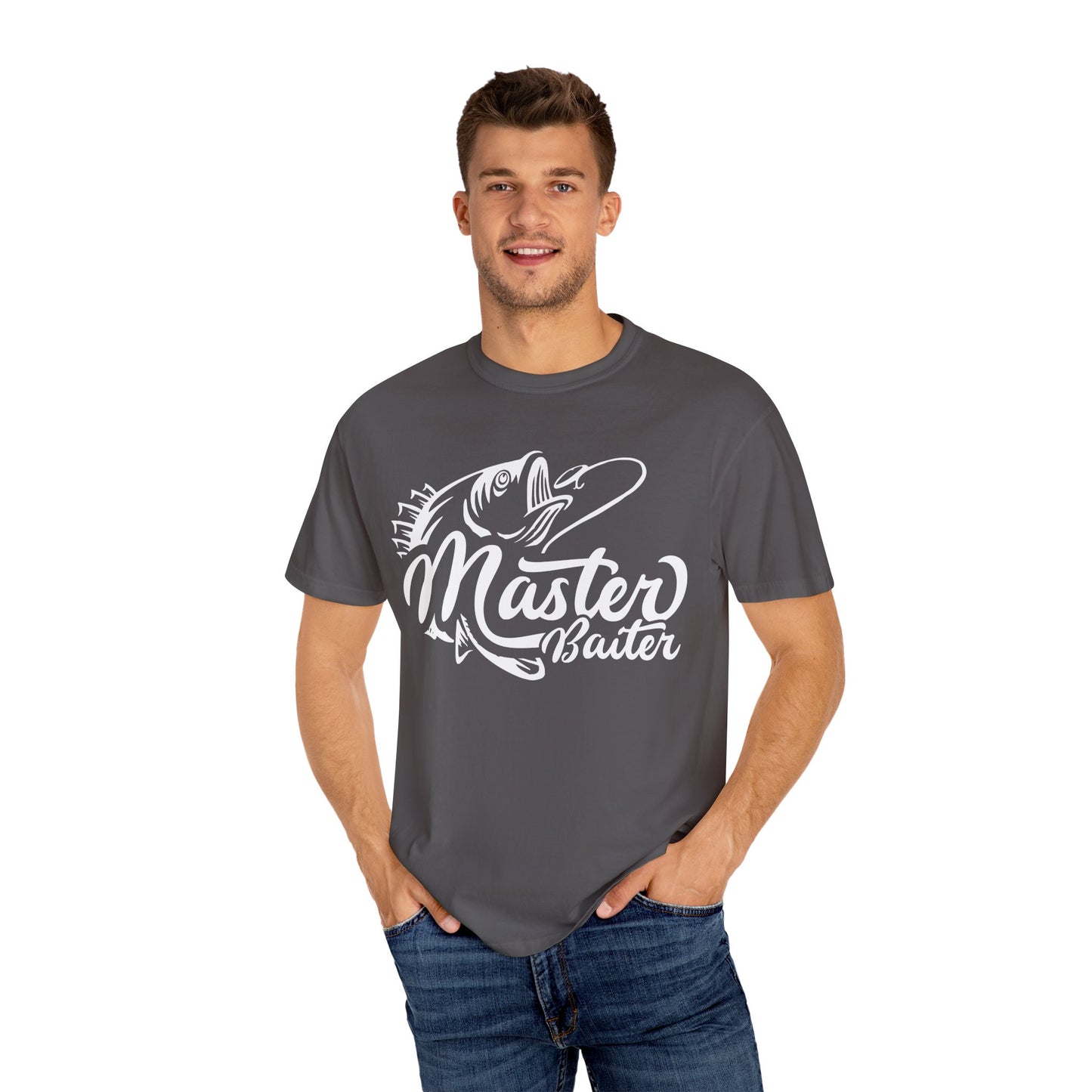 Master Baiter T-Shirt, Fishing Shirt, Unisex Apparel, Gift for Anglers, Outdoor Adventure Tee, Casual Summer Wear