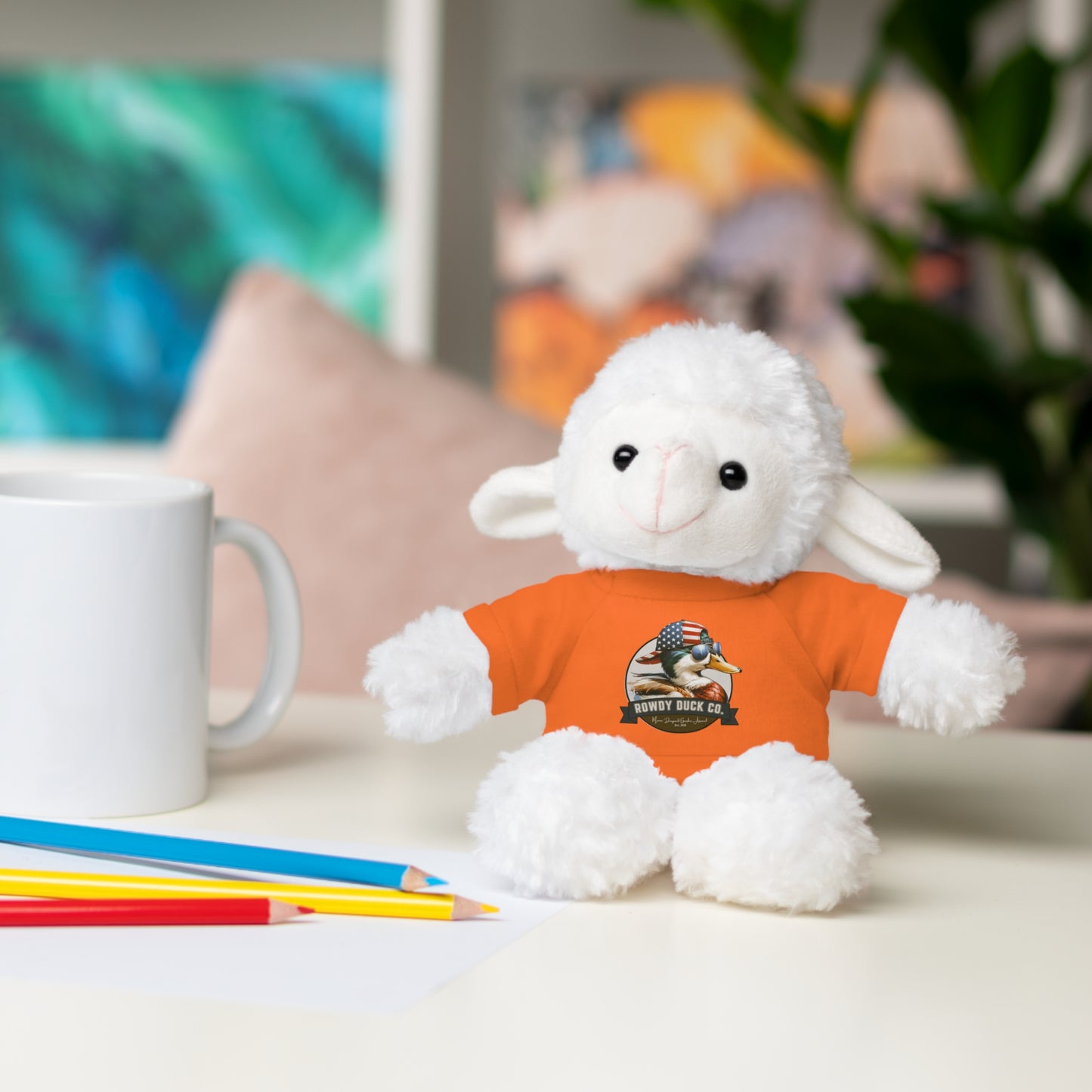 Customizable Stuffed Animal with Tee – Perfect Gift for KidsLifeLessonsDesign