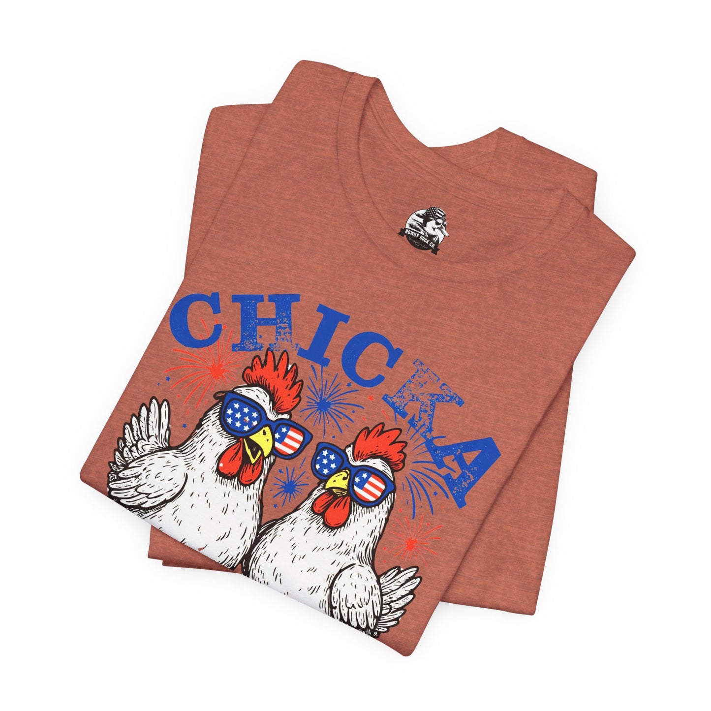 Chic Chicken Graphic Tee, Fun Unisex T-Shirt, Summer Fashion, Gift for Farm Lovers, Quirky Casual Wear, Boho Style