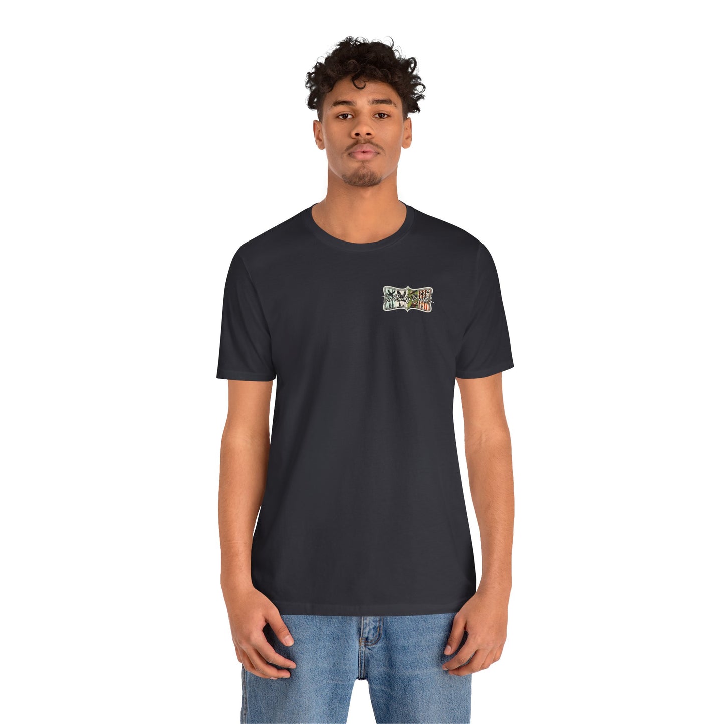 The RowdyDuckCo -Graphic Tee - American Flag Country