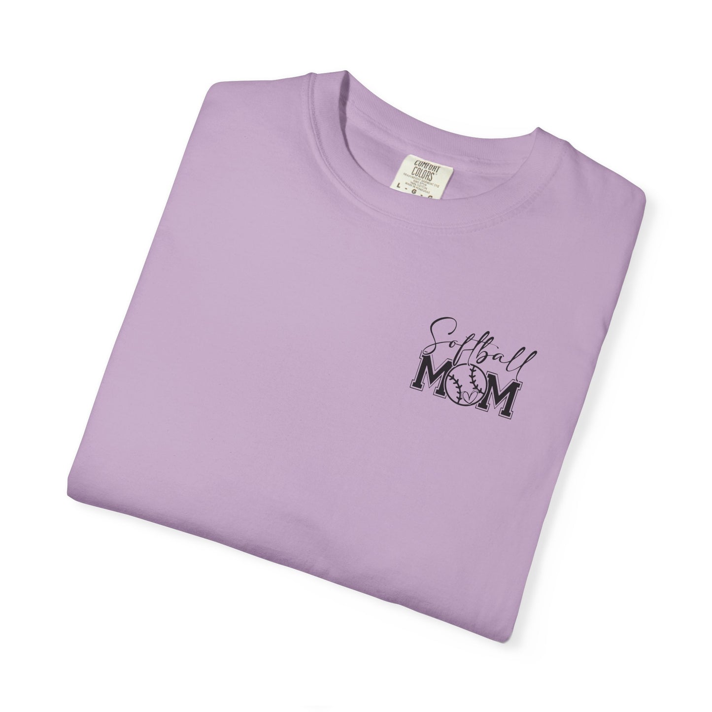 Softball Mom Unisex Garment-Dyed T-Shirt